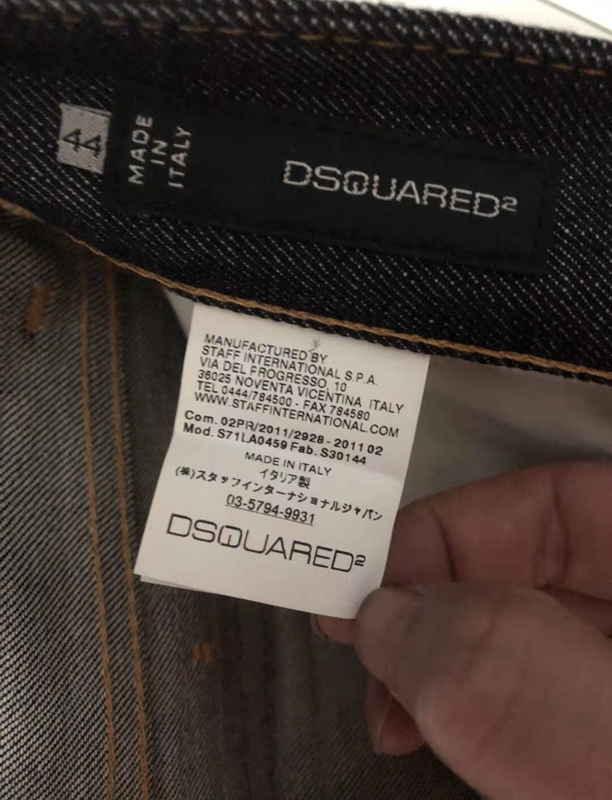 Dsquared2 Blue Denim Jeans Size 28 Size US 28 / EU 44 - 7 Thumbnail