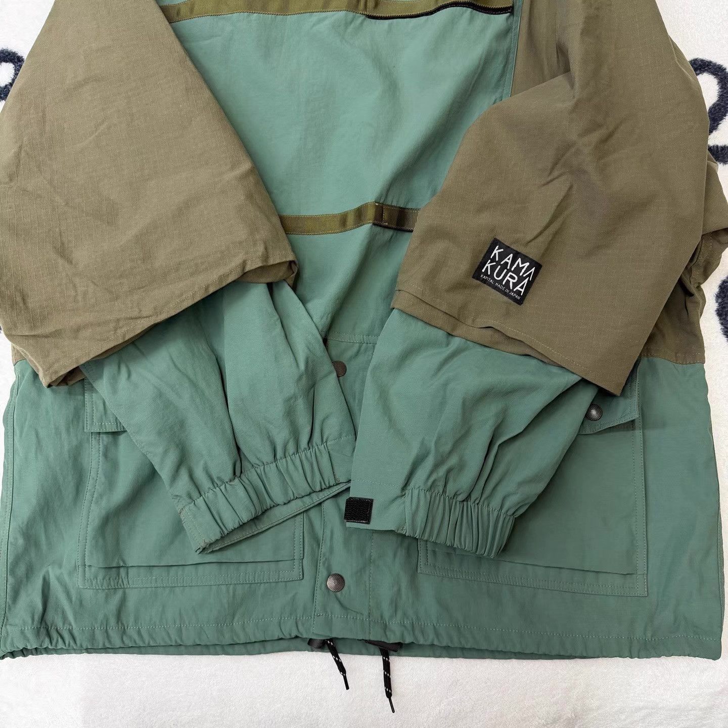 Kapital Multi Color Hooded Light Jacket with Pockets Size US XL / EU 56 / 4 - 2 Thumbnail