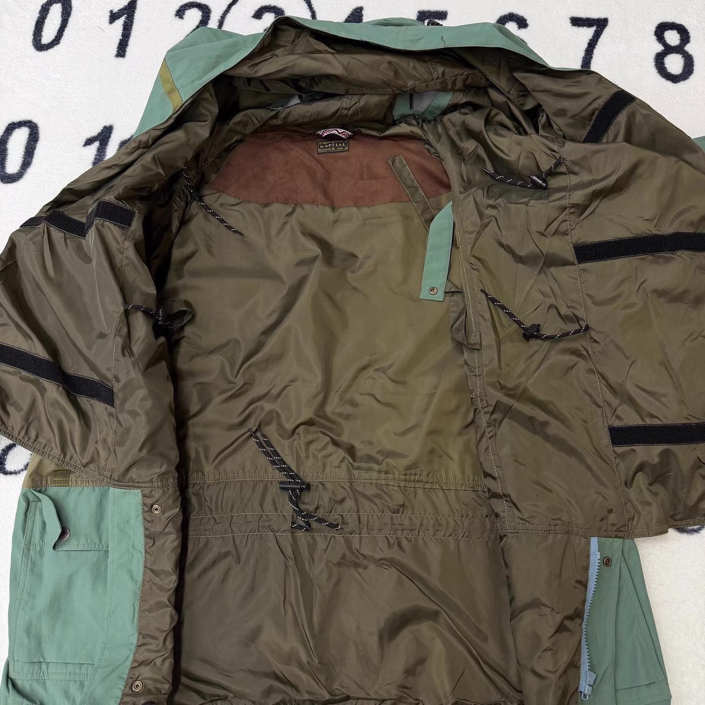 Kapital Multi Color Hooded Light Jacket with Pockets Size US XL / EU 56 / 4 - 5 Thumbnail