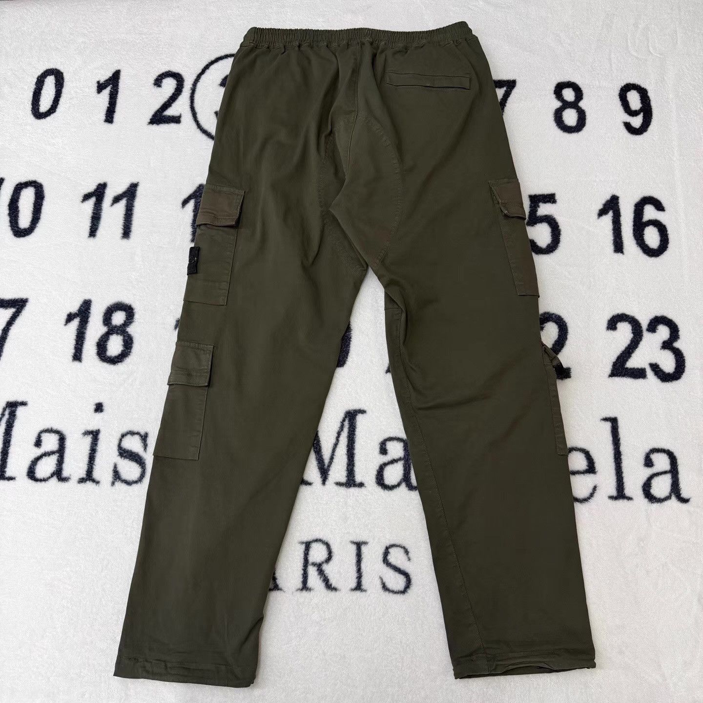Stone Island Green Cargo Pants with Multiple Pockets Size 38 Size US 27 - 2 Thumbnail