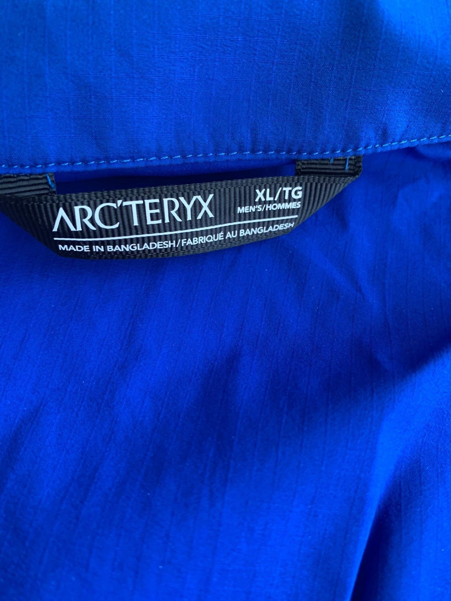 Arc'teryx Blue Lightweight Zip-Up Jacket - XL Size US XL / EU 56 / 4 - 3 Thumbnail