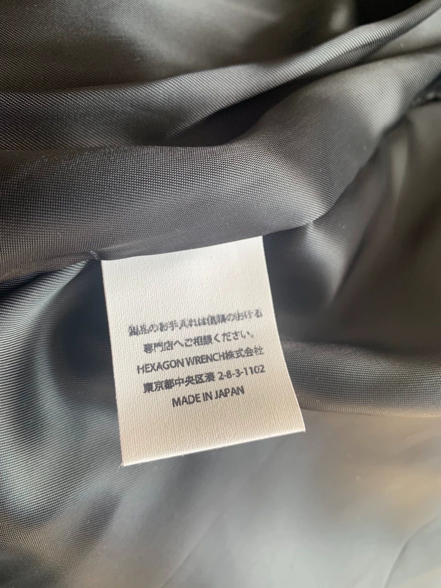 DOUBLE HELIX Black Leather Jacket - Size S Size US S / EU 44-46 / 1 - 6 Thumbnail