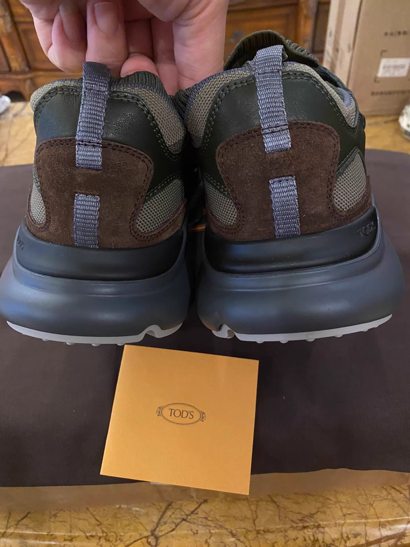 Tod's Multi Color Low Top Sneakers Size 7 Size US 7 / EU 40 - 4 Thumbnail