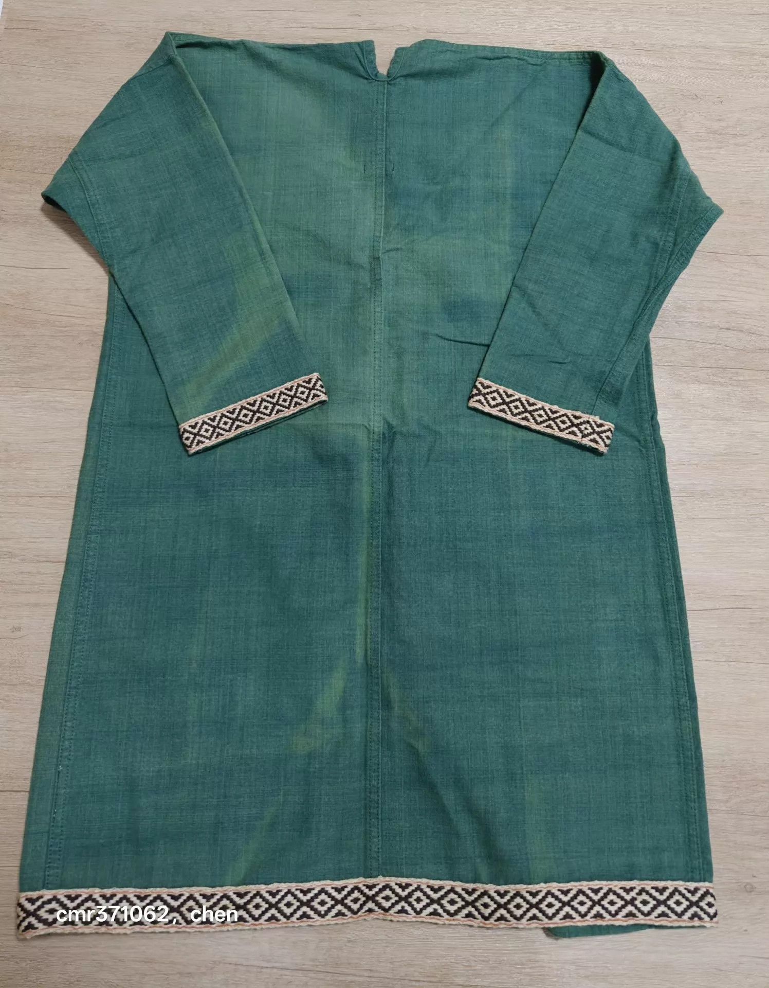 Visvim Green Long Open Front Coat - Size M Size US M / EU 48-50 / 2 - 6 Thumbnail