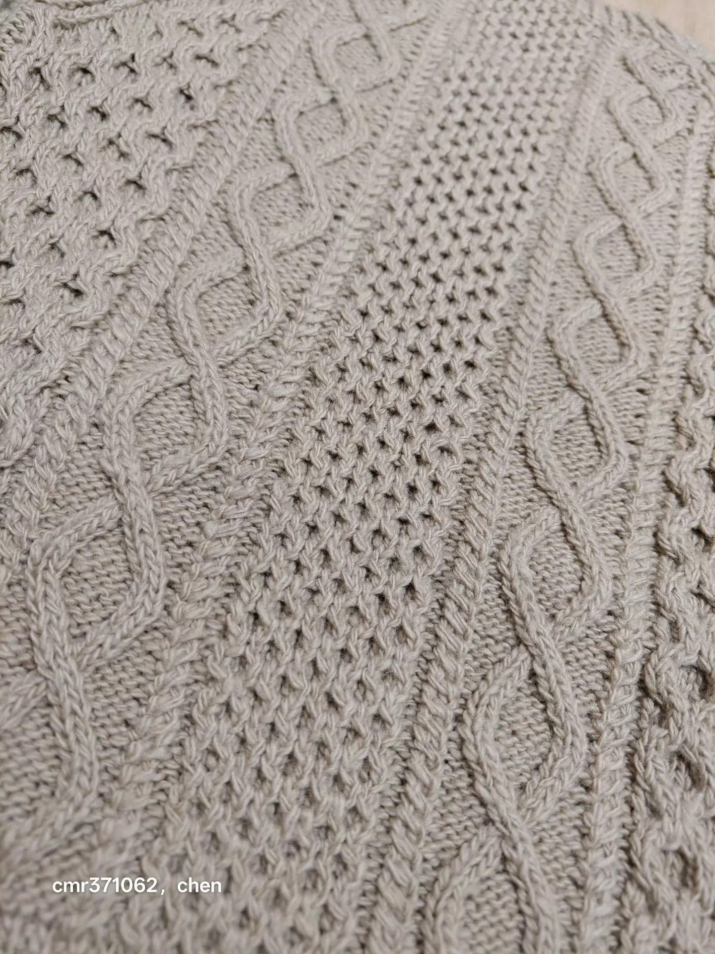 Visvim Beige Cable Knit Sweater Size L Size US L / EU 52-54 / 3 - 7 Thumbnail