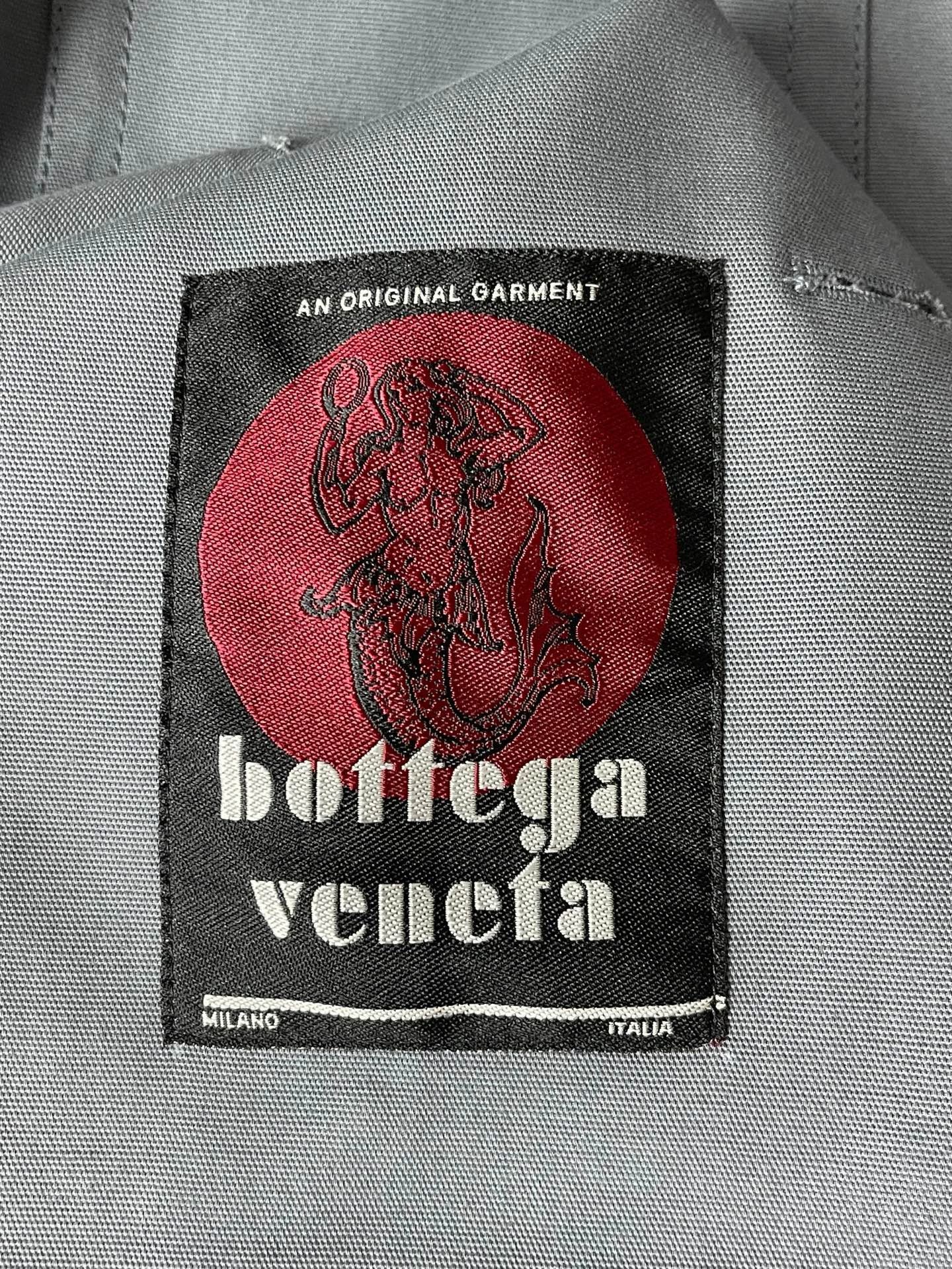 Bottega Veneta Gray Utility Jacket with Patch Pockets - Size S Size US S / EU 44-46 / 1 - 6 Thumbnail