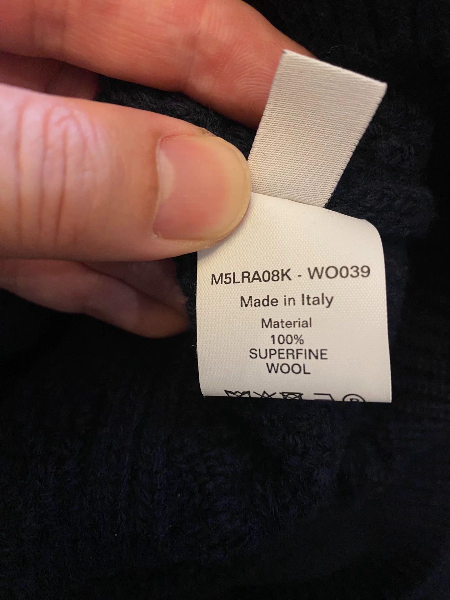 Bally Black Cable Knit Sweater with Embroidered Design Size US S / EU 44-46 / 1 - 8 Thumbnail