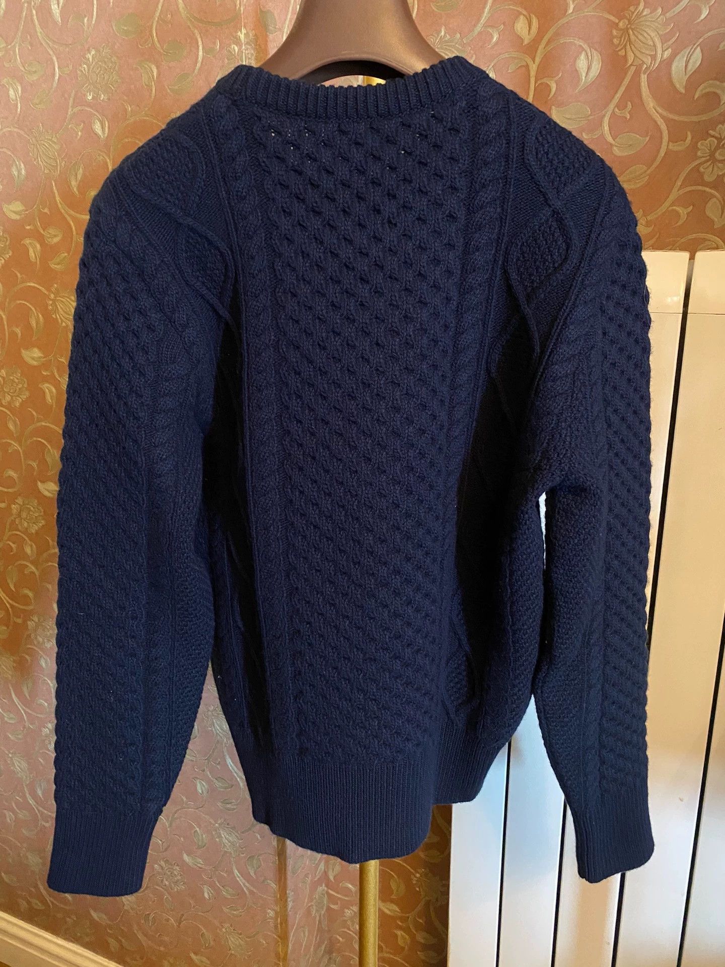 Bally Black Cable Knit Sweater with Embroidered Design Size US S / EU 44-46 / 1 - 3 Thumbnail