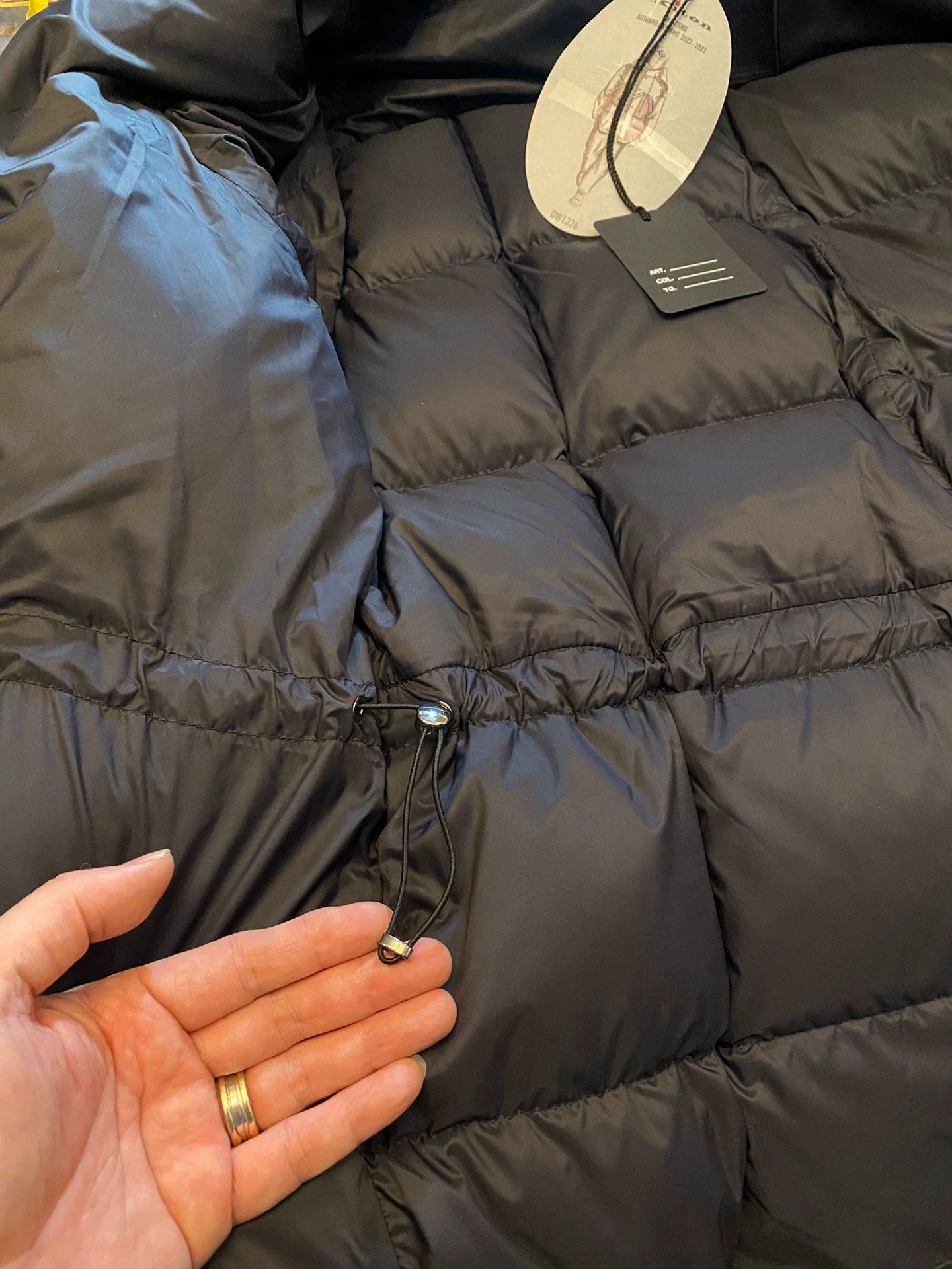 Kiton Black Hooded Puffer Parka - Size M Size US M / EU 48-50 / 2 - 7 Thumbnail