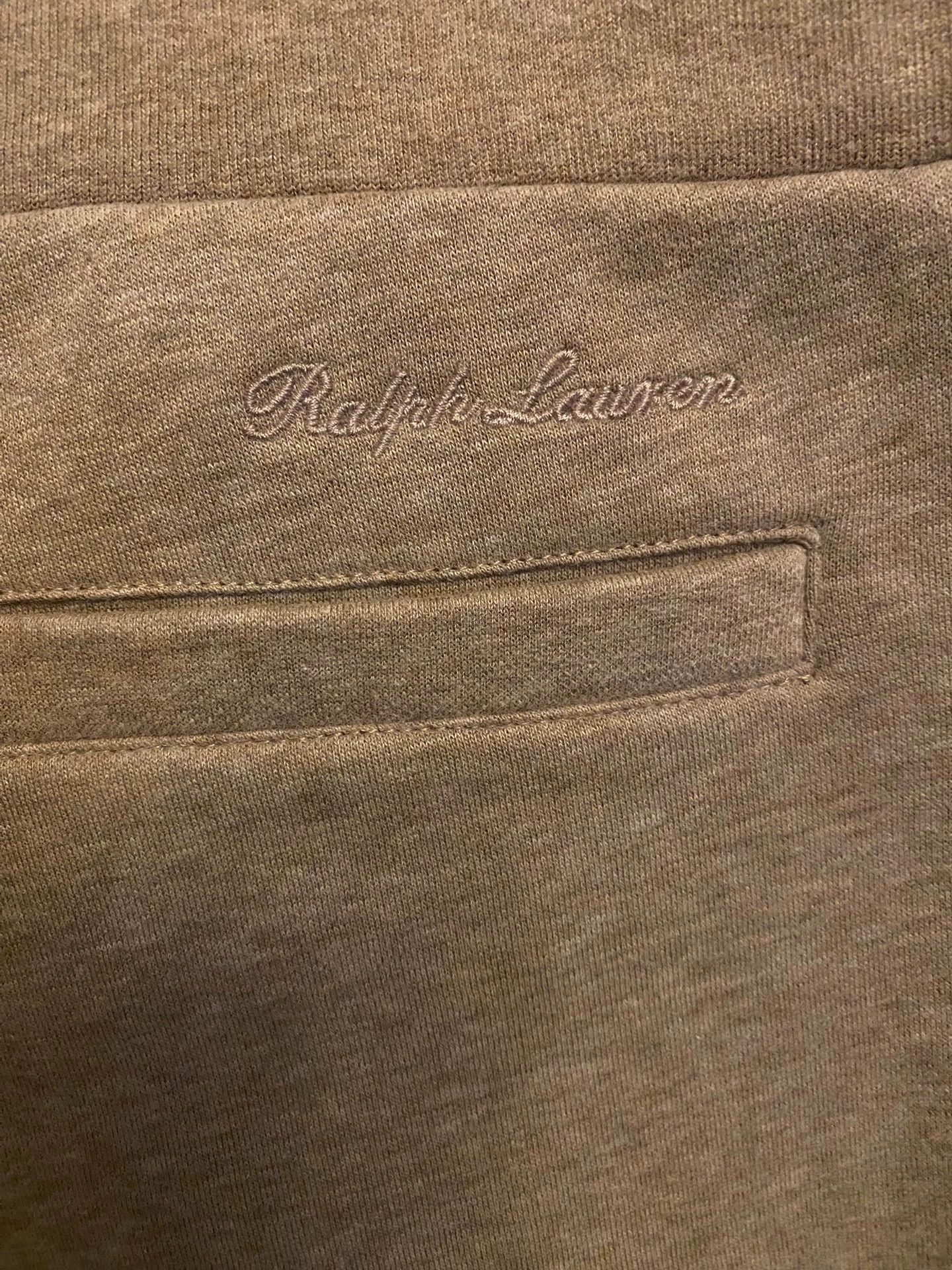 Polo Ralph Lauren Beige Sweatpants with Drawstring - Size 32 Size US 32 / EU 48 - 4 Thumbnail
