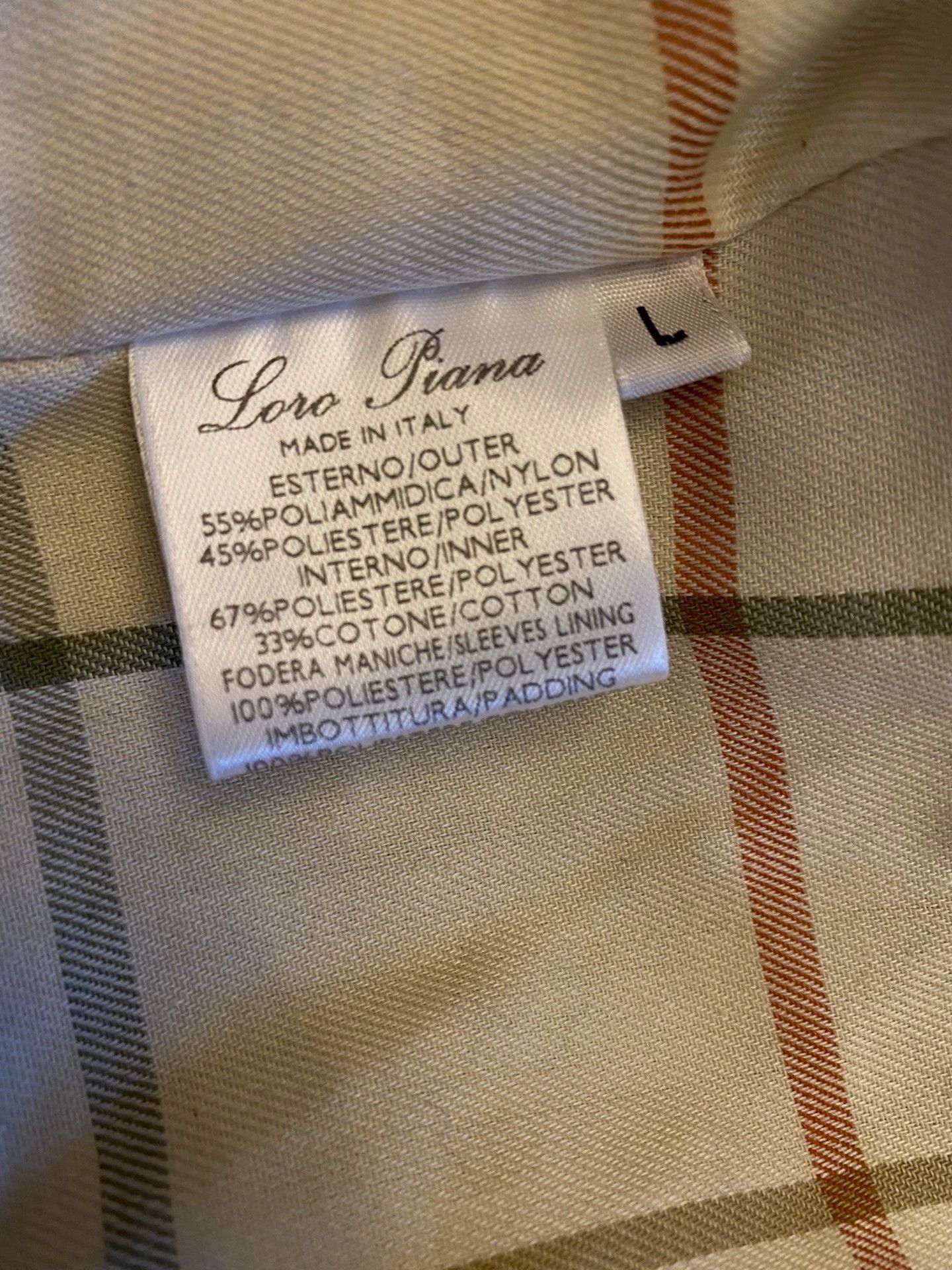 Loro Piana Brown Quilted Jacket with Contrast Collar Size US L / EU 52-54 / 3 - 9 Thumbnail