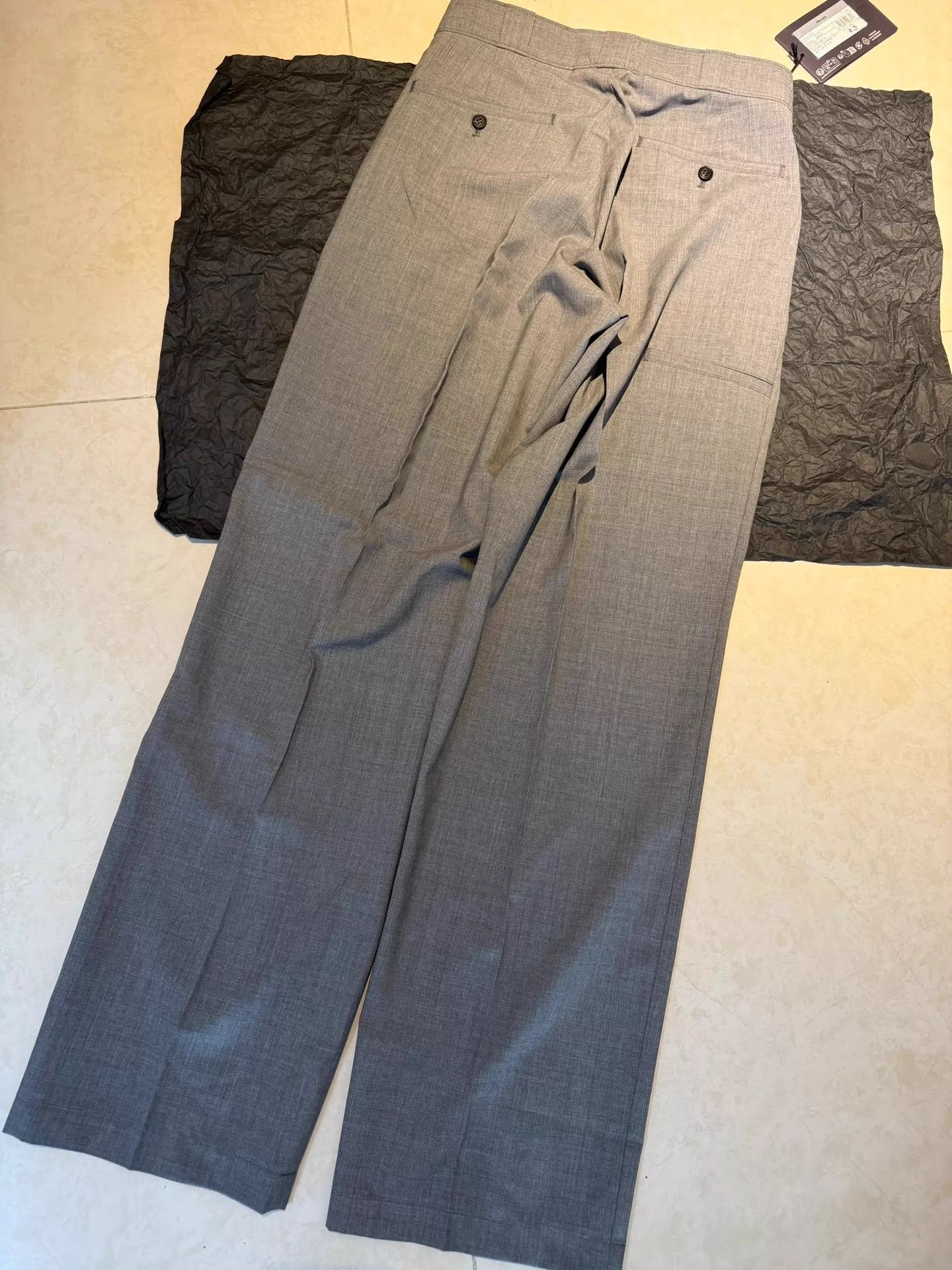 Prada Gray Tailored Pants Size 28 Size US 28 / EU 44 - 3 Thumbnail