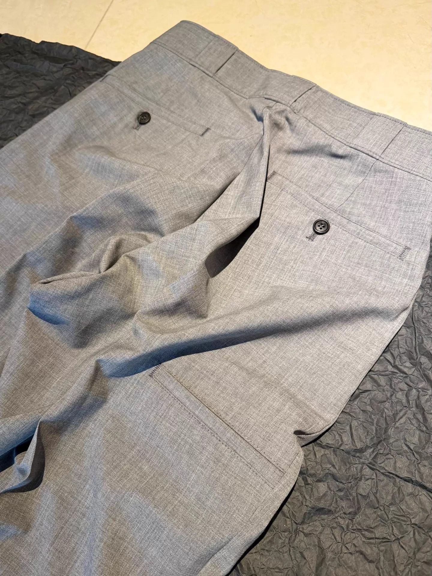 Prada Gray Tailored Pants Size 28 Size US 28 / EU 44 - 4 Thumbnail
