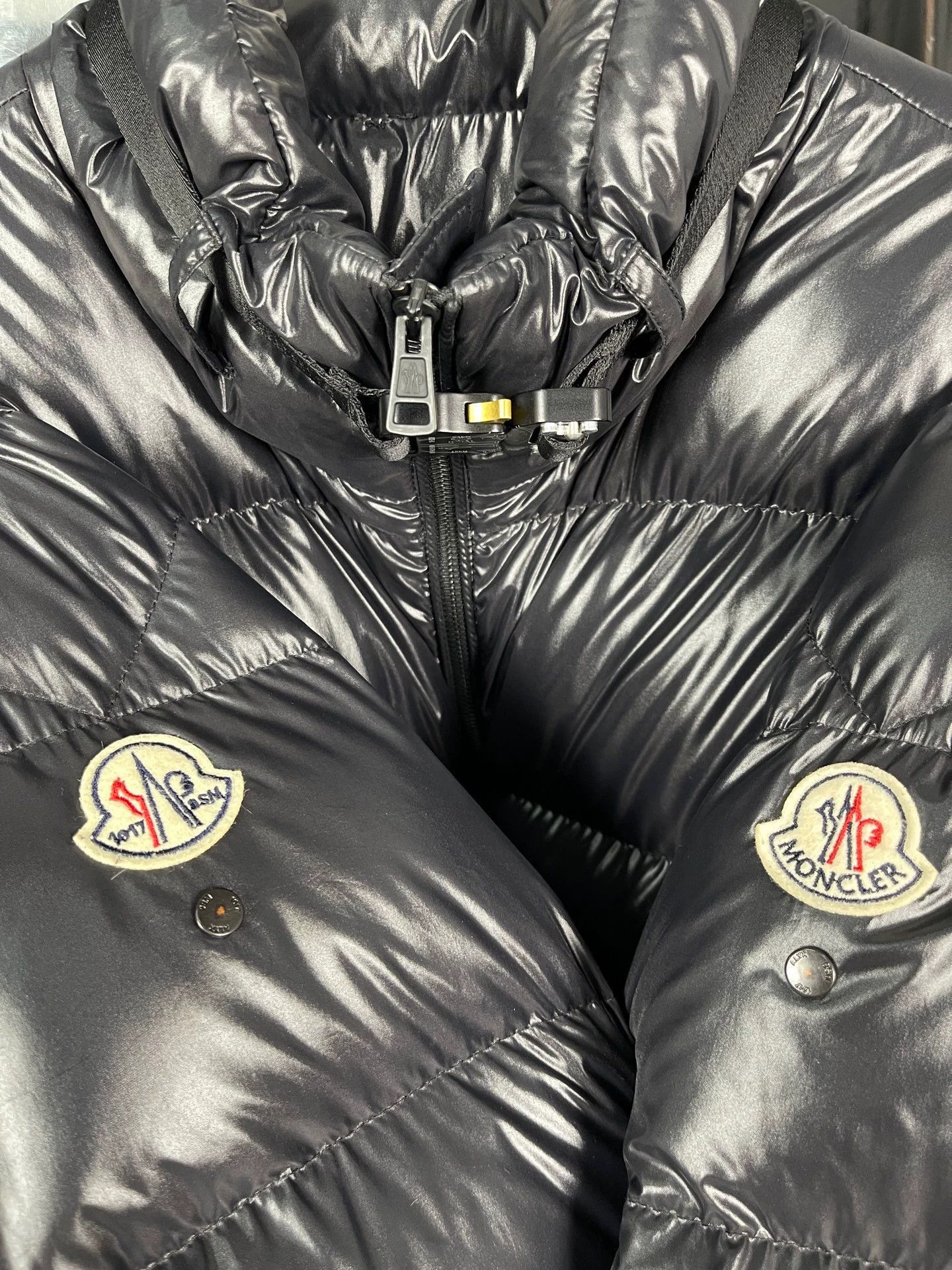 Moncler Black Puffer Jacket Size M Size US M / EU 48-50 / 2 - 6 Thumbnail
