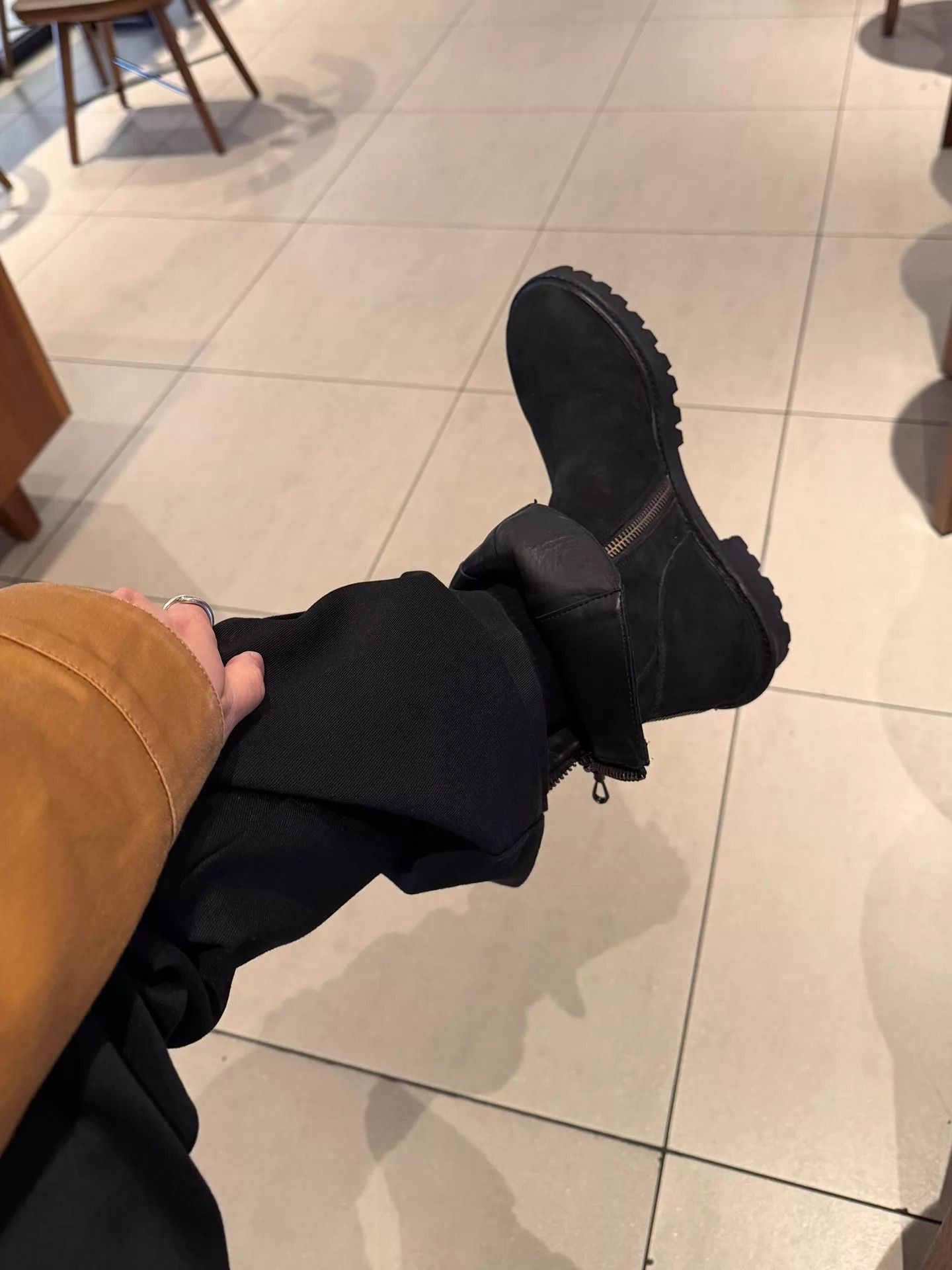Julius Black Zip-Up Ankle Boots Size 9 Size US 9 / EU 42 - 8 Thumbnail
