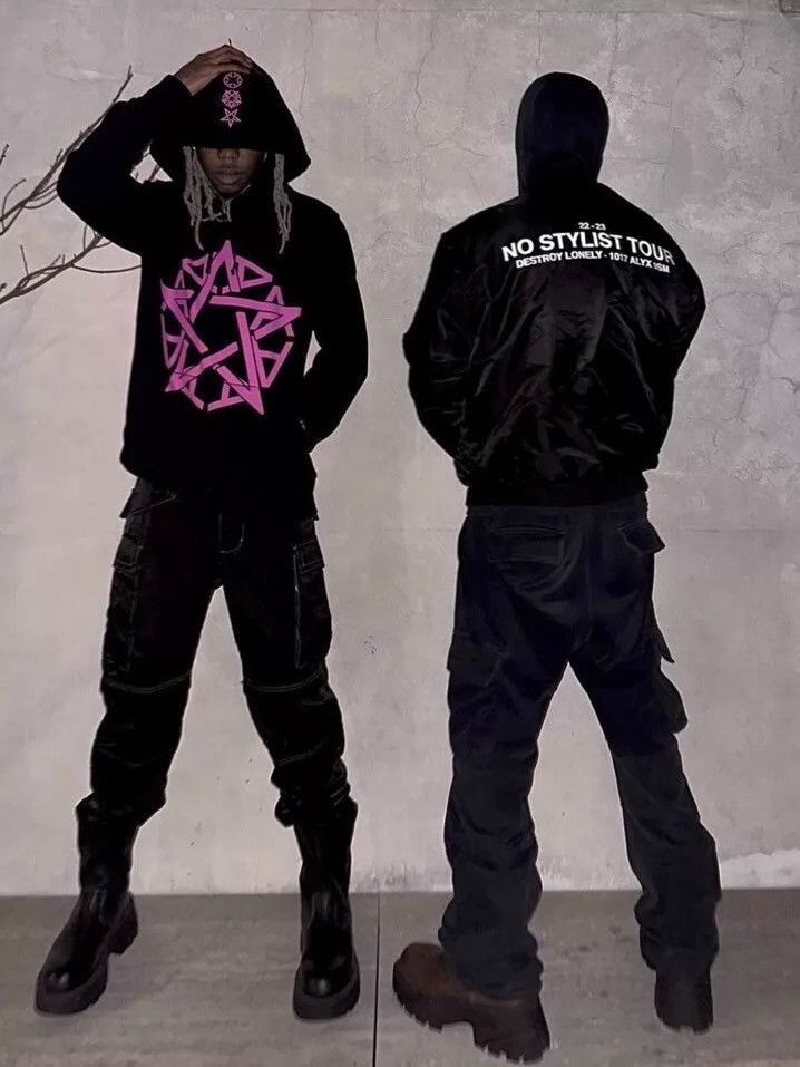 Louis Vuitton Black Cargo Pants with Multiple Pockets Size US 32 / EU 48 - 9 Thumbnail
