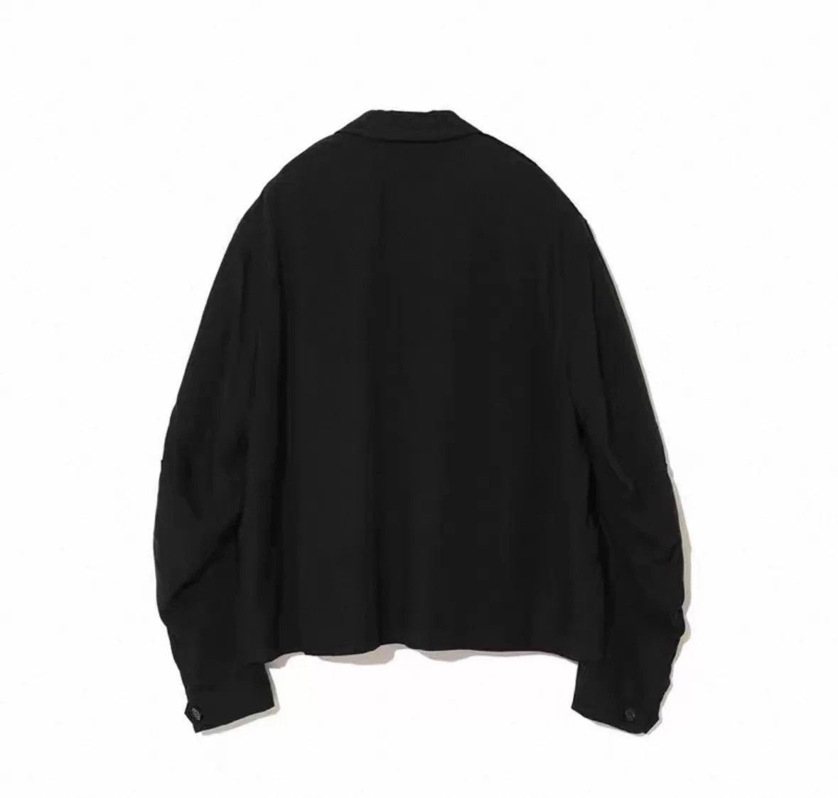 Undercover Black Zip-Up Jacket with Portrait Patch - Size L Size US L / EU 52-54 / 3 - 2 Thumbnail