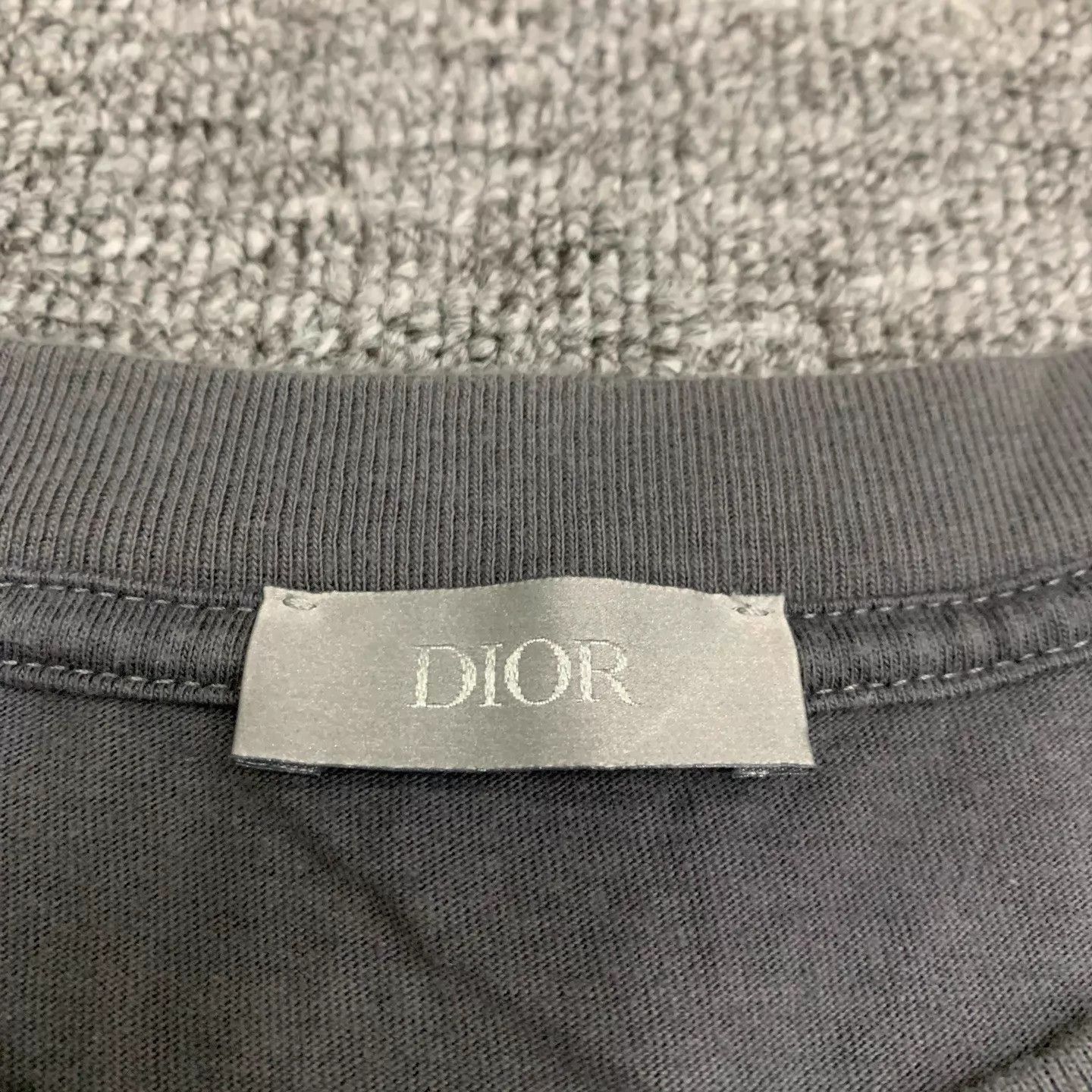 Dior Gray Short-Sleeve Graphic T-Shirt Size US L / EU 52-54 / 3 - 5 Thumbnail