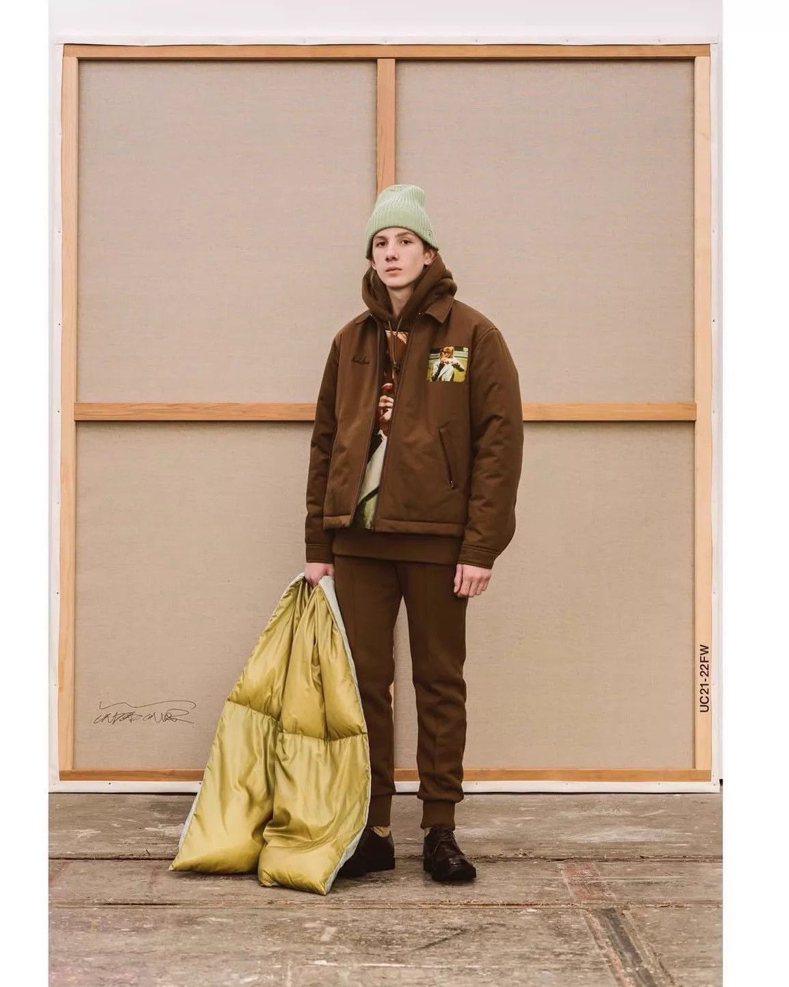 Undercover Brown Printed Light Jacket Size L Size US L / EU 52-54 / 3 - 6 Thumbnail