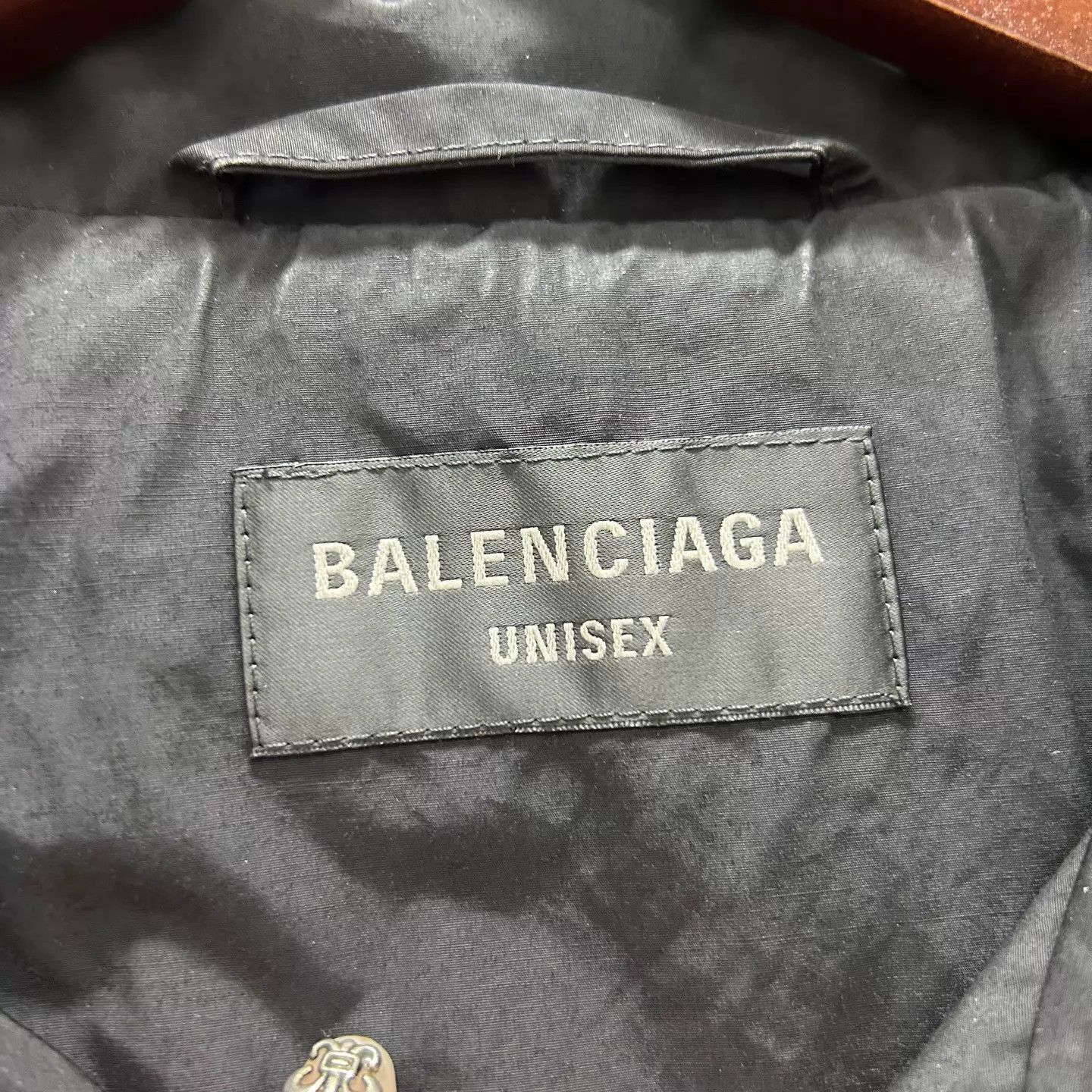 Balenciaga Black Oversized Bomber Jacket Size S Size US S / EU 44-46 / 1 - 3 Thumbnail