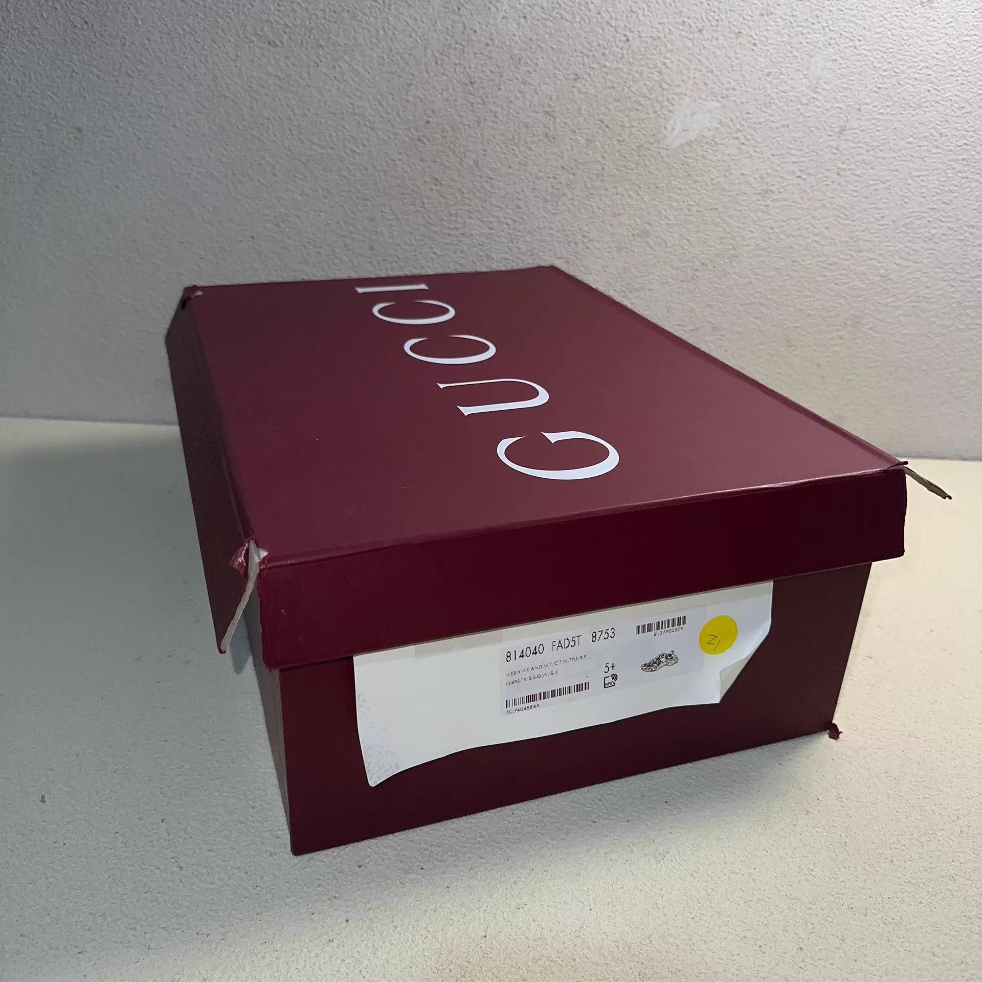 Gucci Blue Low-Top Sneakers Size 6.5 Size US 6.5 / EU 39-40 - 6 Thumbnail
