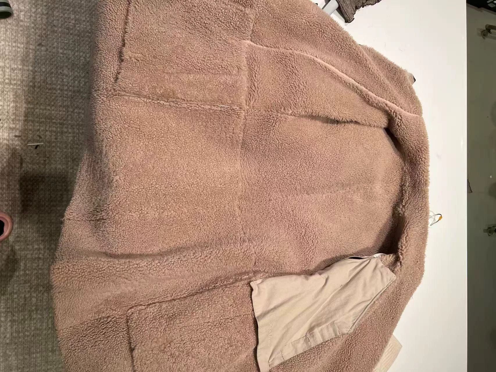 Rick Owens Brown Leather Coat with Shearling Collar XS Size US XS / EU 42 / 0 - 3 Thumbnail