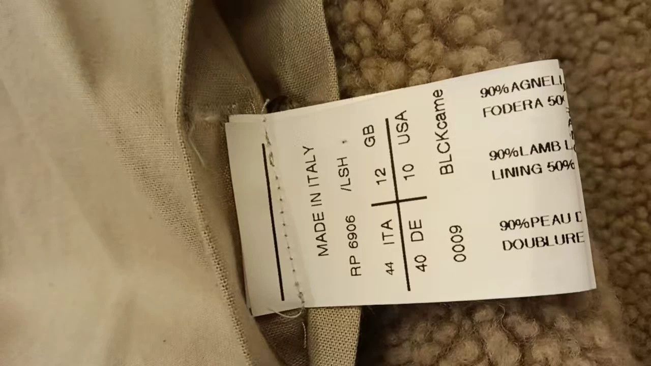 Rick Owens Brown Leather Coat with Shearling Collar XS Size US XS / EU 42 / 0 - 6 Thumbnail