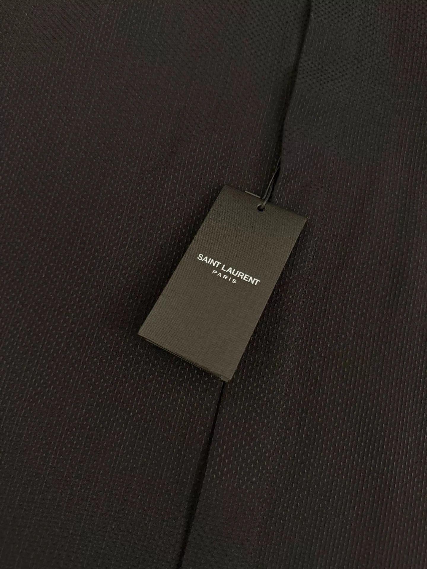 Saint Laurent Paris Black Long-Sleeve Button-Up Shirt Size US M / EU 48-50 / 2 - 3 Thumbnail