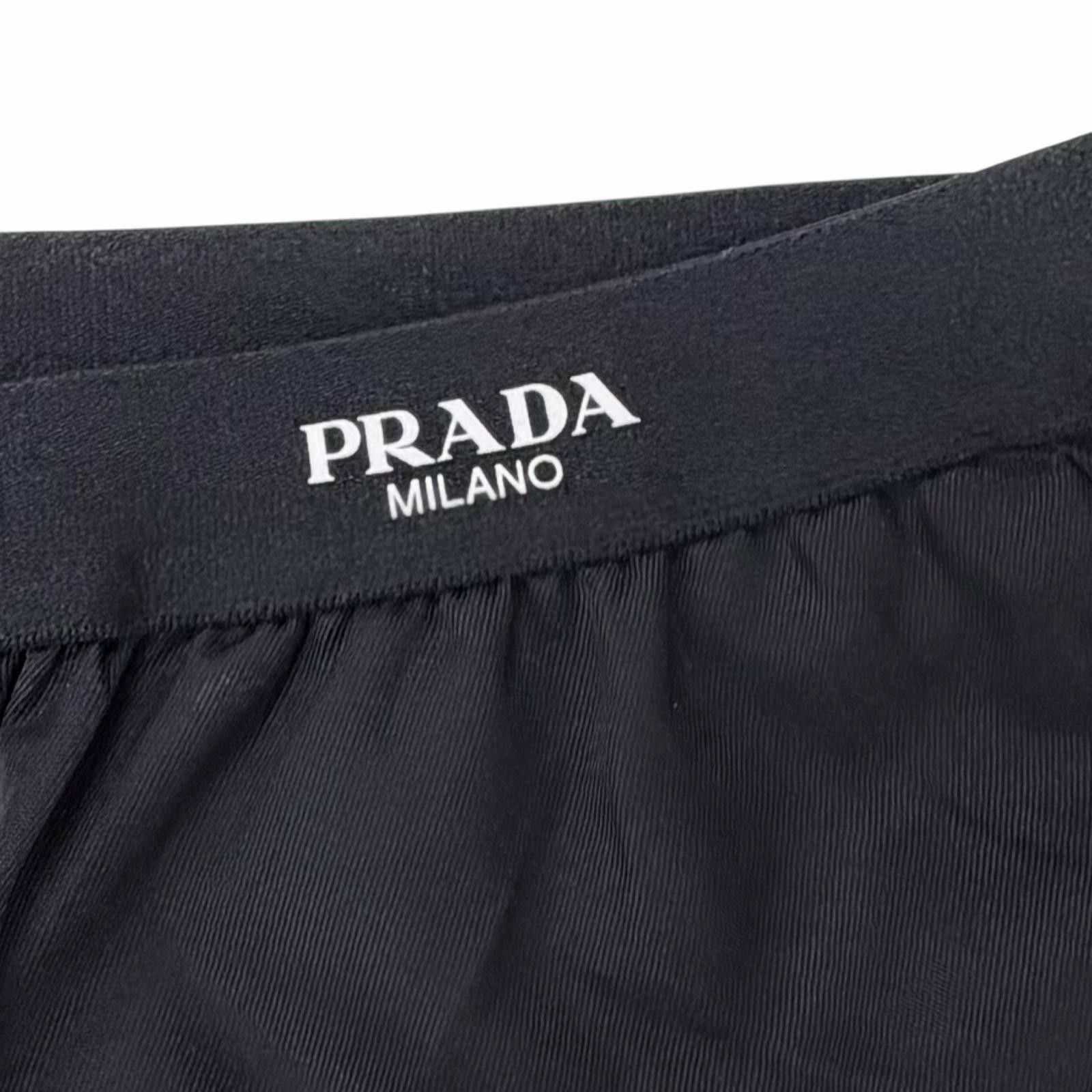 Prada Prada Prada Recycled Polyamide Pants Plastic / Synthetic Pants 22Y887 DUTY FREE for USA Size ONE SIZE - 5 Thumbnail