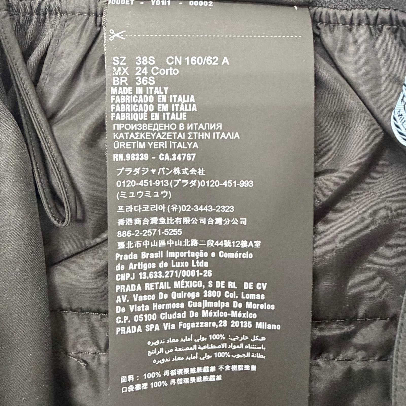 Prada Prada Prada Recycled Polyamide Pants Plastic / Synthetic Pants 22Y887 DUTY FREE for USA Size ONE SIZE - 9 Thumbnail