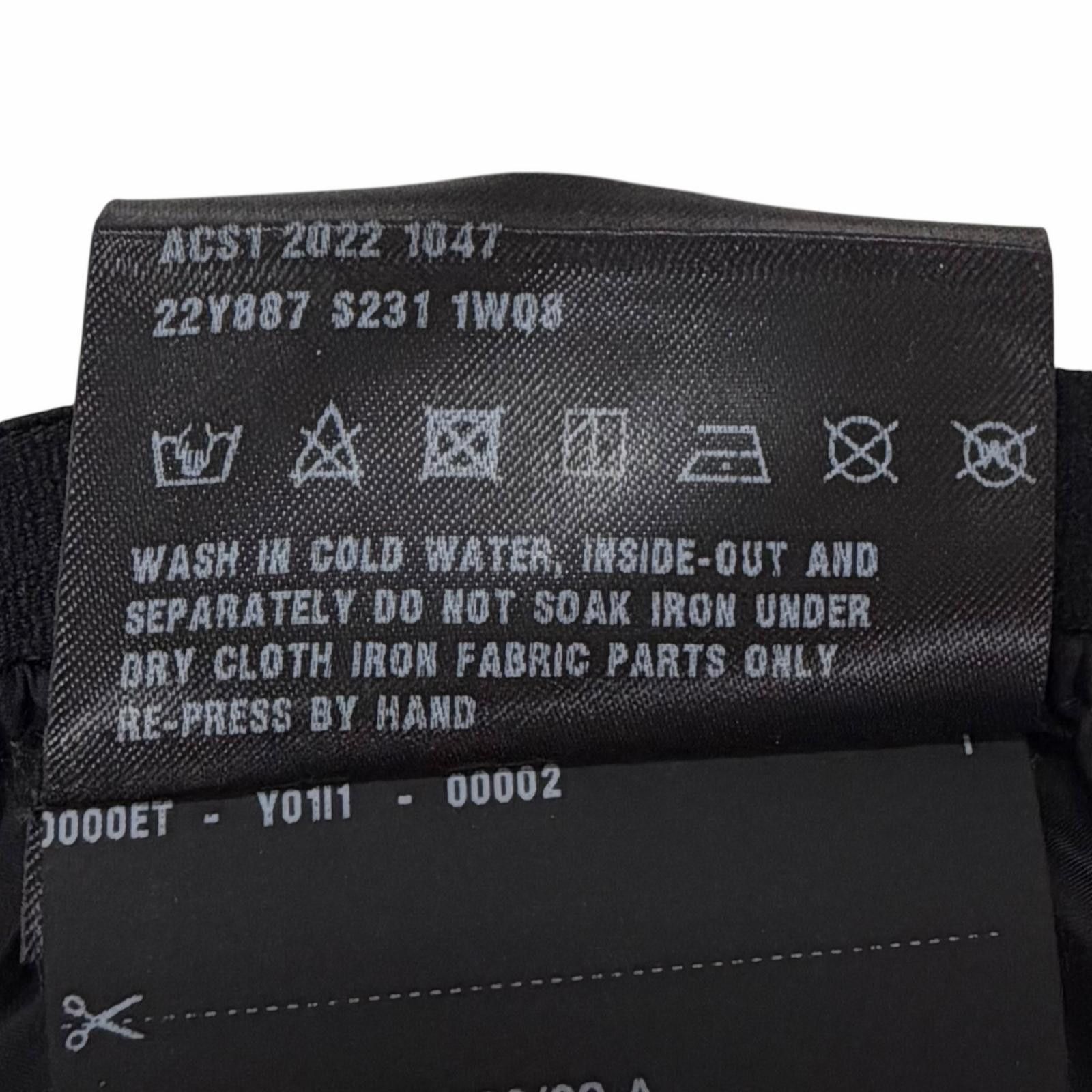 Prada Prada Prada Recycled Polyamide Pants Plastic / Synthetic Pants 22Y887 DUTY FREE for USA Size ONE SIZE - 8 Thumbnail