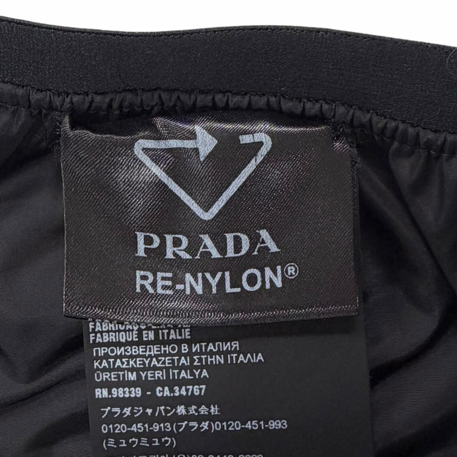 Prada Prada Prada Recycled Polyamide Pants Plastic / Synthetic Pants 22Y887 DUTY FREE for USA Size ONE SIZE - 7 Thumbnail