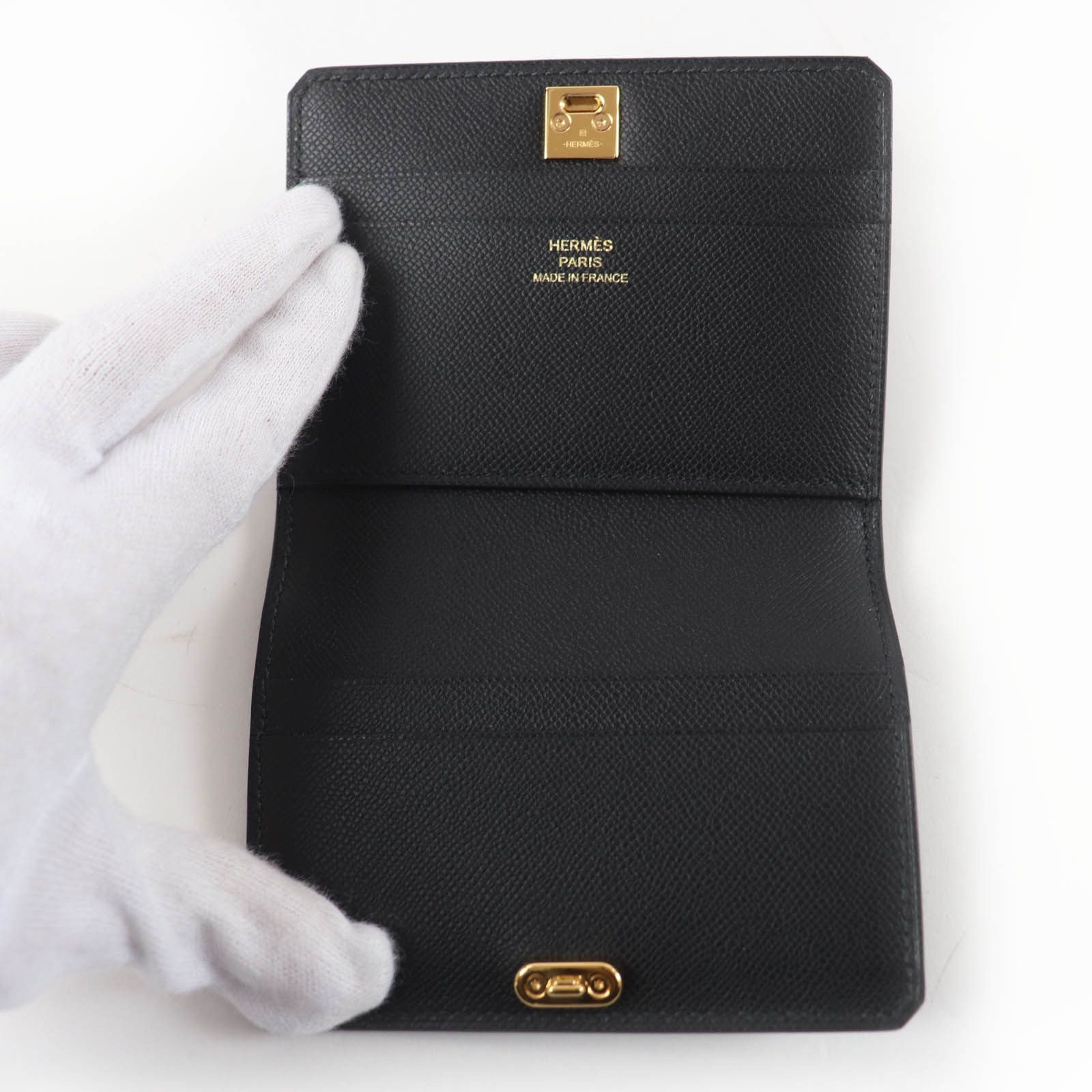 Hermes Hermes Hermes Medor VauMadame Card Case Leather Card Case Stamp K (2025) DUTY FREE for USA Size ONE SIZE - 6 Thumbnail