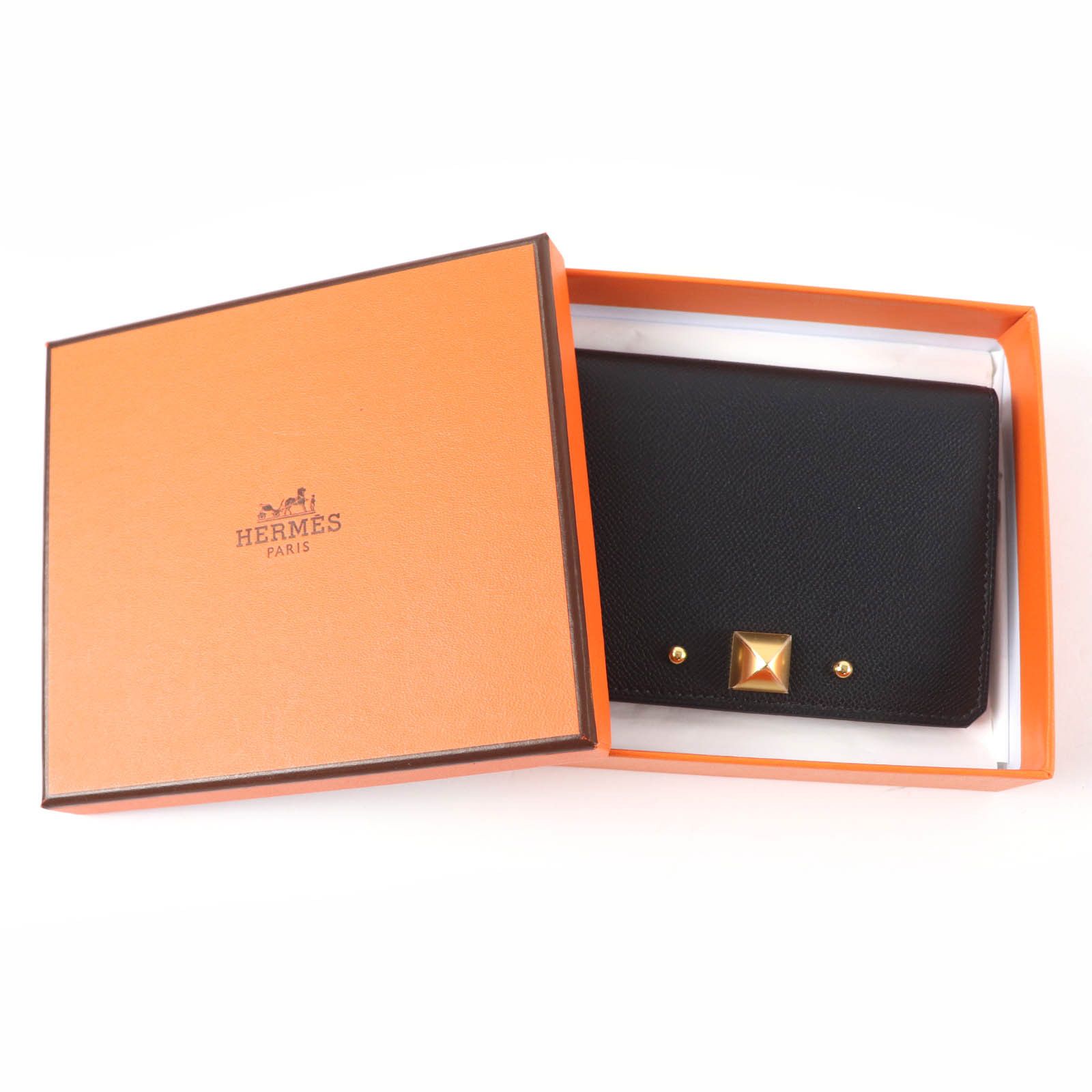 Hermes Hermes Hermes Medor VauMadame Card Case Leather Card Case Stamp K (2025) DUTY FREE for USA Size ONE SIZE - 2 Thumbnail