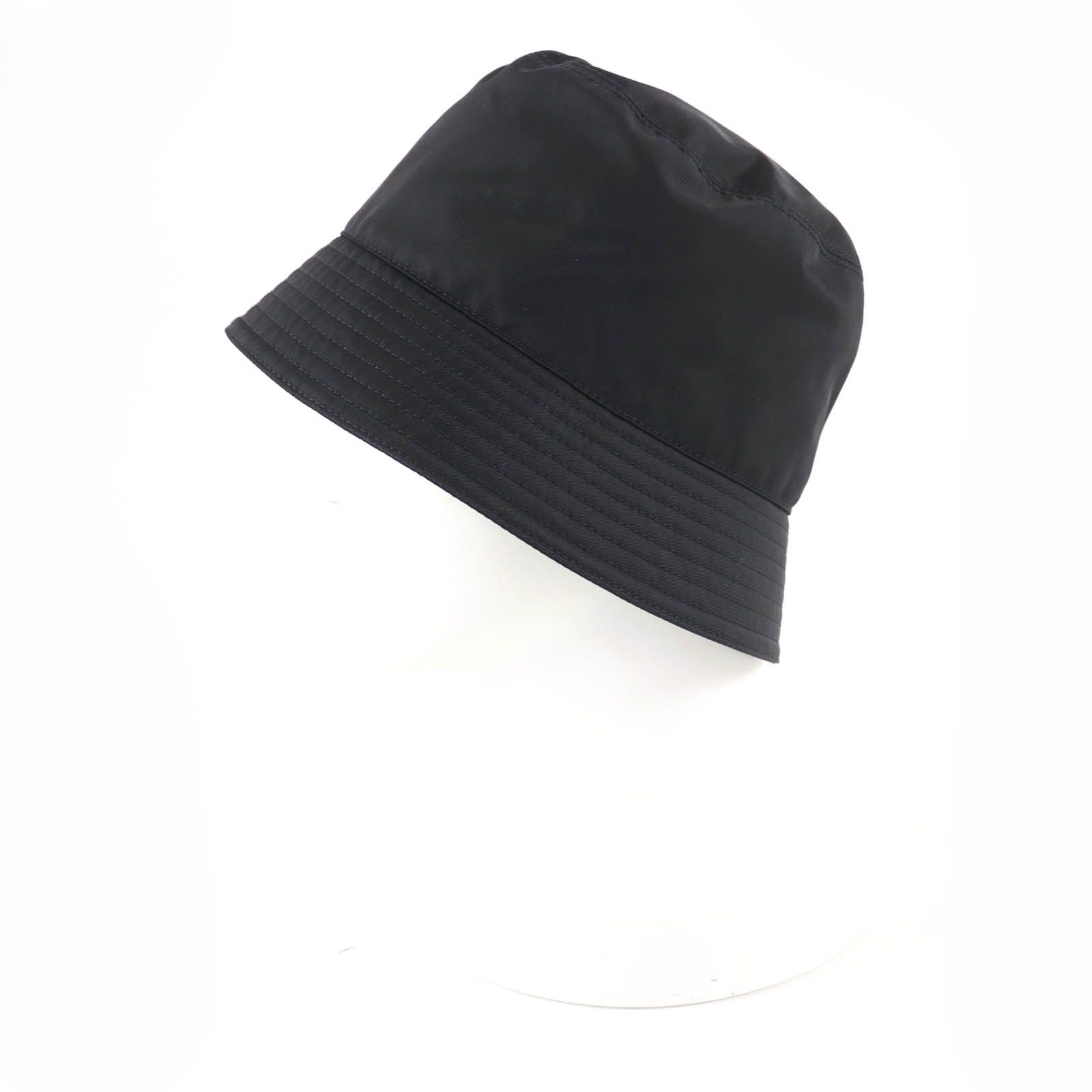 Prada Prada Prada Re-Nylon Bucket Hat Leather Hats 1HC137 DUTY FREE for USA Size ONE SIZE - 3 Thumbnail