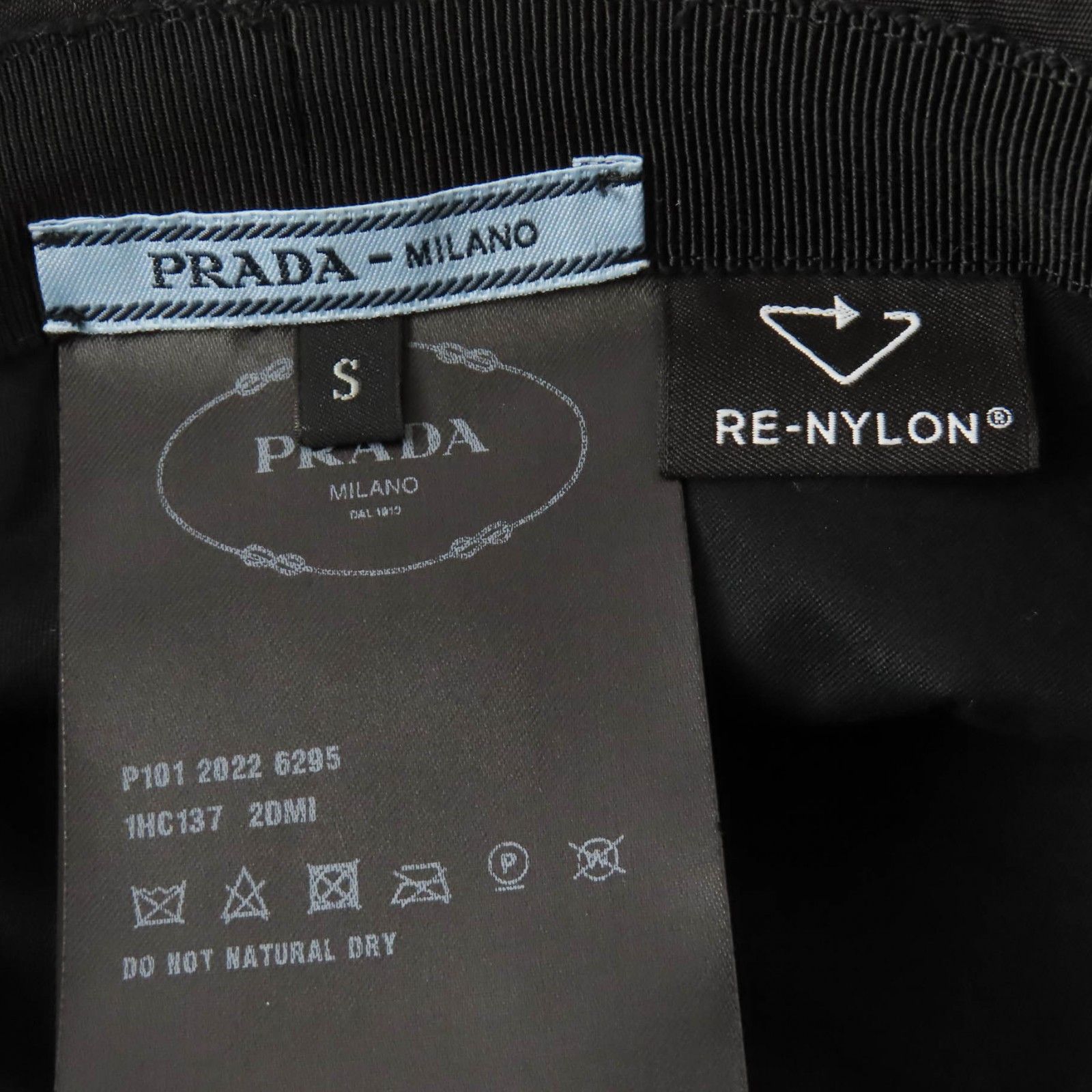 Prada Prada Prada Re-Nylon Bucket Hat Leather Hats 1HC137 DUTY FREE for USA Size ONE SIZE - 8 Thumbnail