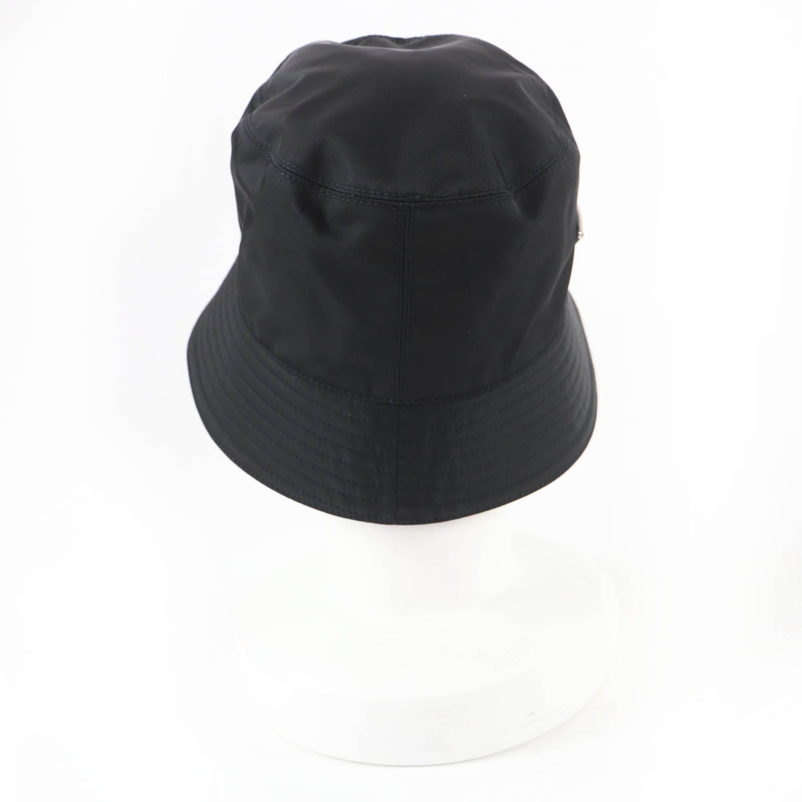 Prada Prada Prada Re-Nylon Bucket Hat Leather Hats 1HC137 DUTY FREE for USA Size ONE SIZE - 4 Thumbnail