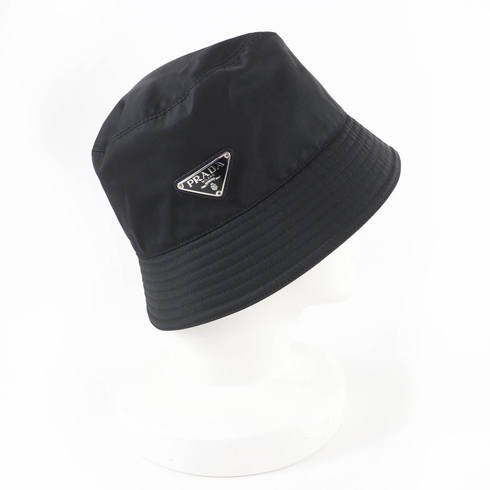 Prada Prada Prada Re-Nylon Bucket Hat Leather Hats 1HC137 DUTY FREE for USA Size ONE SIZE - 5 Thumbnail