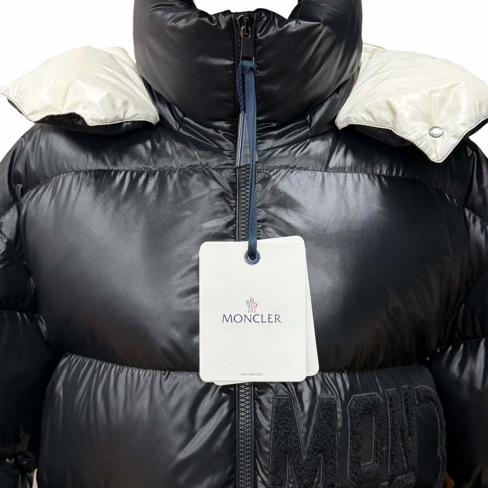 Moncler Moncler Moncler Abbaye Nylon Down Jacket Textile Outerwear DUTY FREE for USA Size ONE SIZE - 4 Thumbnail