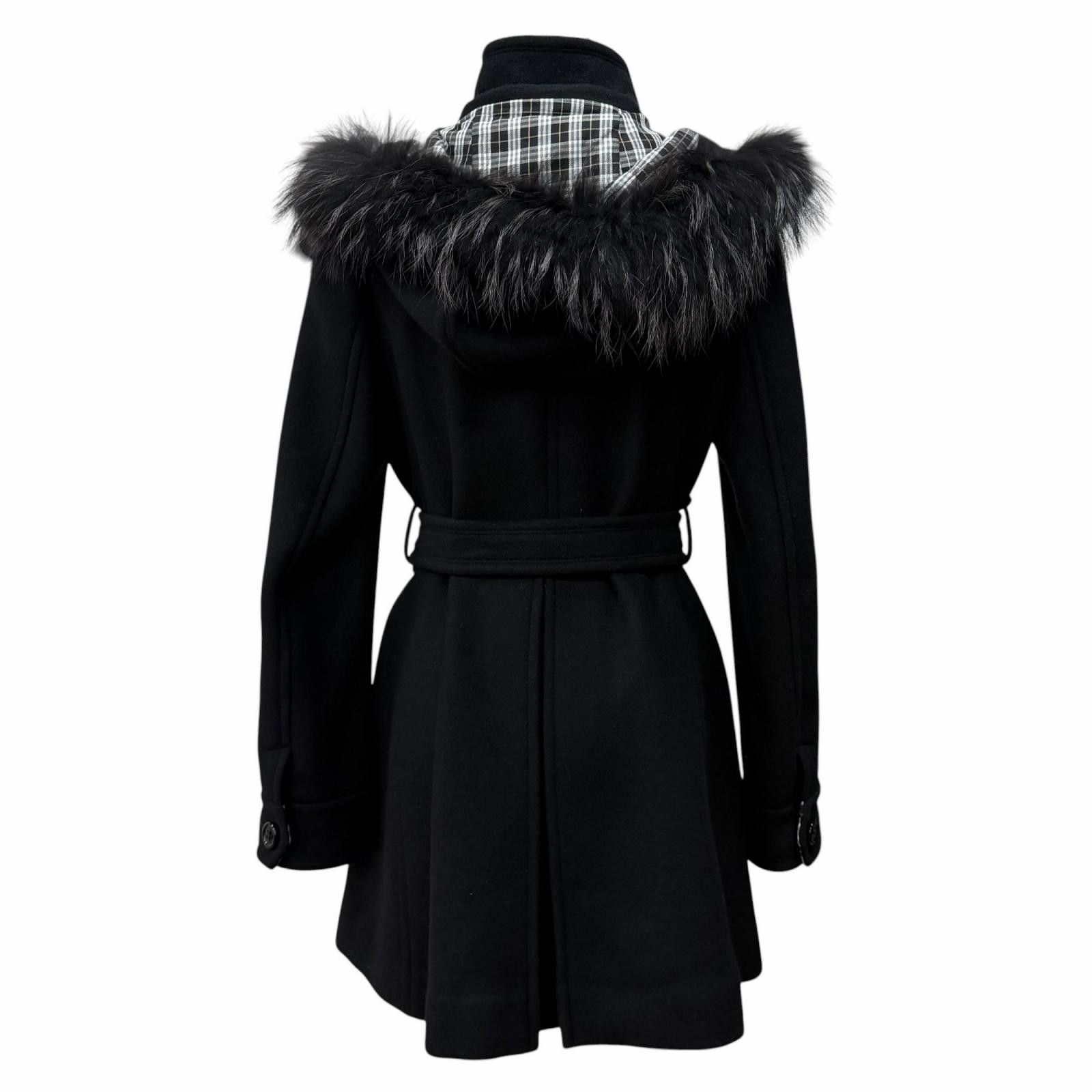 Burberry Burberry Burberry Blue Label Wool Angora Coat Textile Outerwear DUTY FREE for USA Size ONE SIZE - 3 Thumbnail