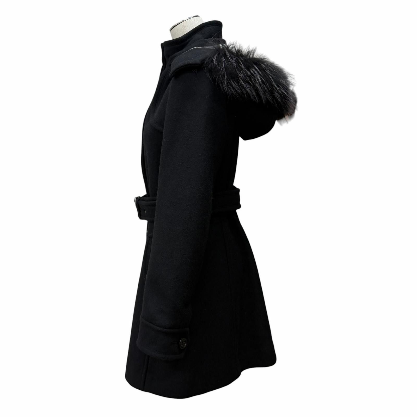 Burberry Burberry Burberry Blue Label Wool Angora Coat Textile Outerwear DUTY FREE for USA Size ONE SIZE - 2 Thumbnail
