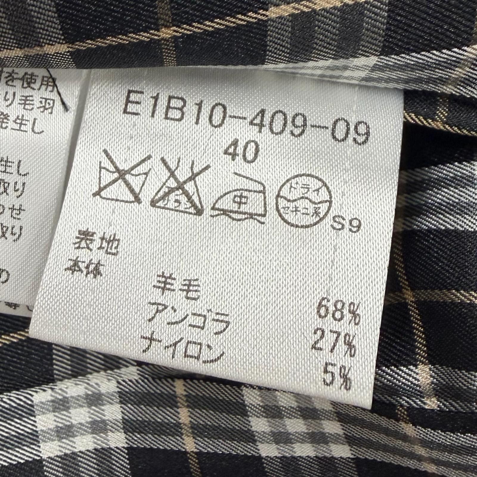 Burberry Burberry Burberry Blue Label Wool Angora Coat Textile Outerwear DUTY FREE for USA Size ONE SIZE - 10 Thumbnail
