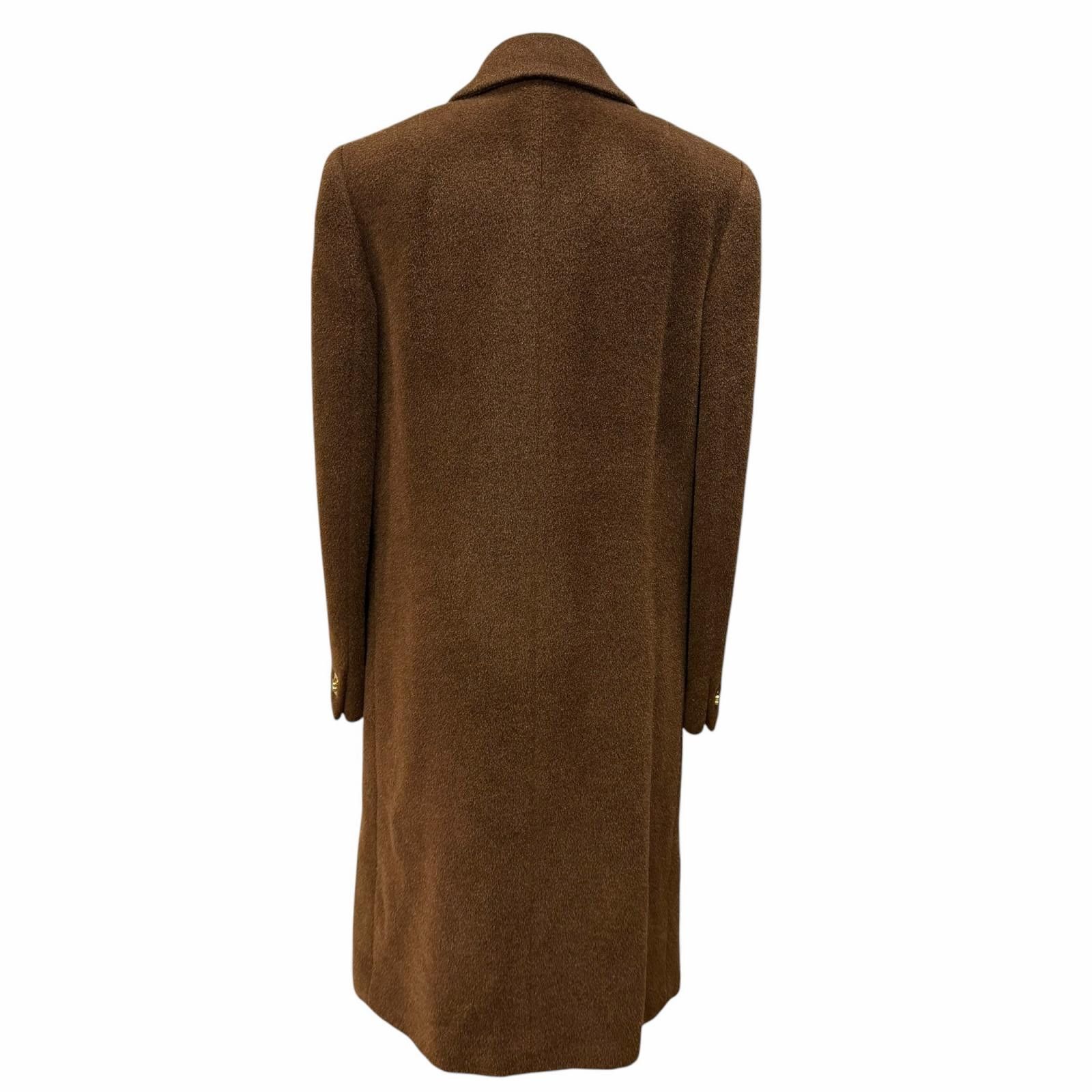 Burberry Burberry Burberrys Wool Mohair Coat Textile Outerwear DUTY FREE for USA Size ONE SIZE - 3 Thumbnail