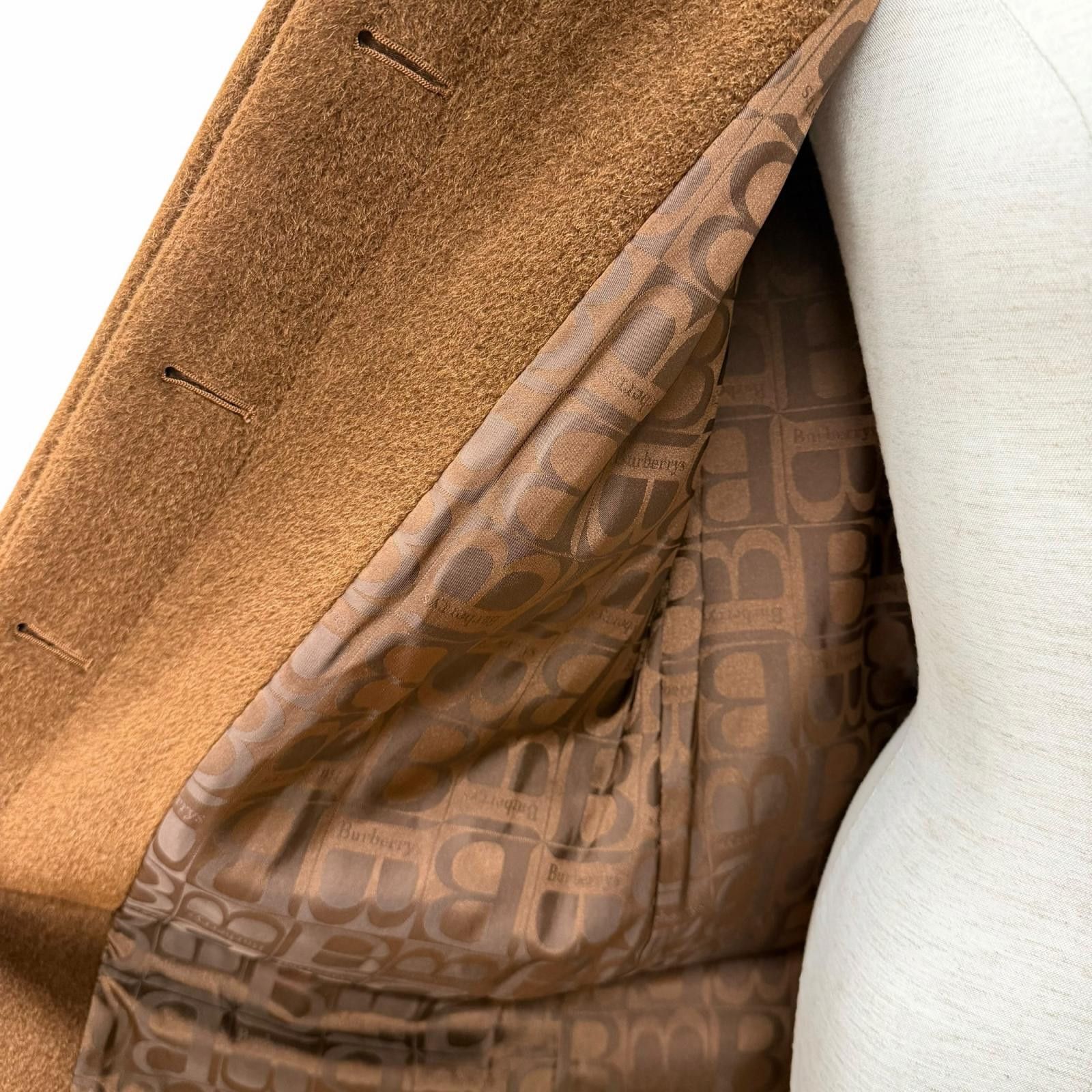 Burberry Burberry Burberrys Wool Mohair Coat Textile Outerwear DUTY FREE for USA Size ONE SIZE - 5 Thumbnail