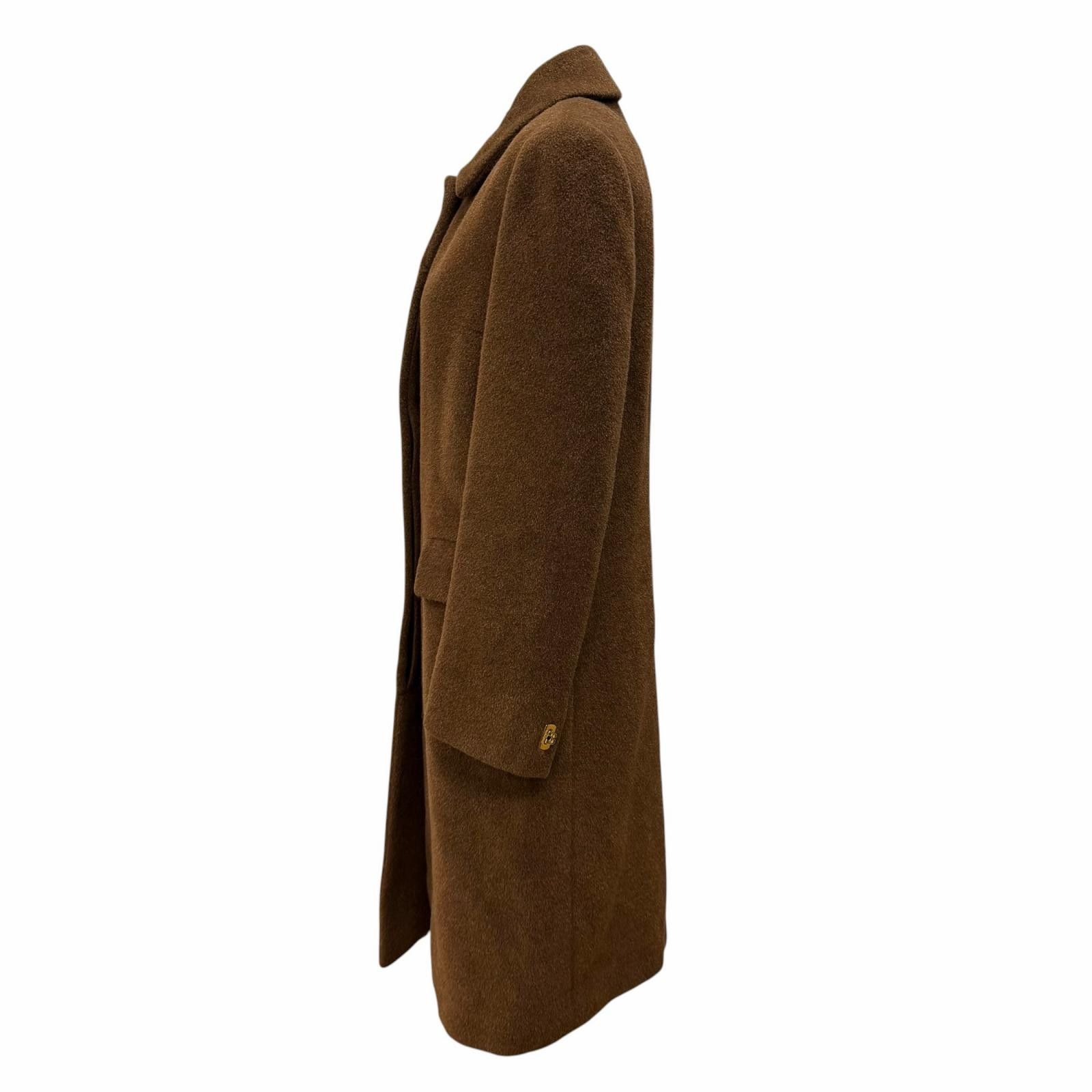 Burberry Burberry Burberrys Wool Mohair Coat Textile Outerwear DUTY FREE for USA Size ONE SIZE - 2 Thumbnail