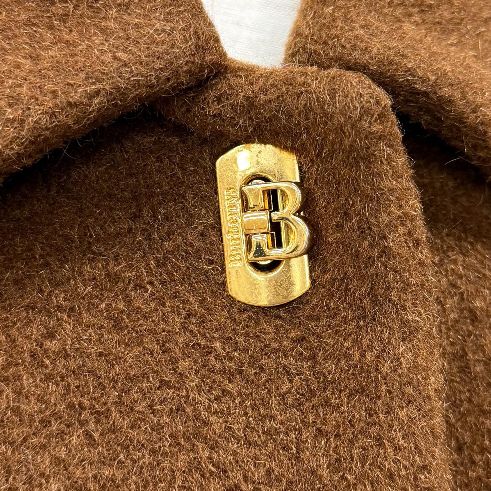Burberry Burberry Burberrys Wool Mohair Coat Textile Outerwear DUTY FREE for USA Size ONE SIZE - 6 Thumbnail