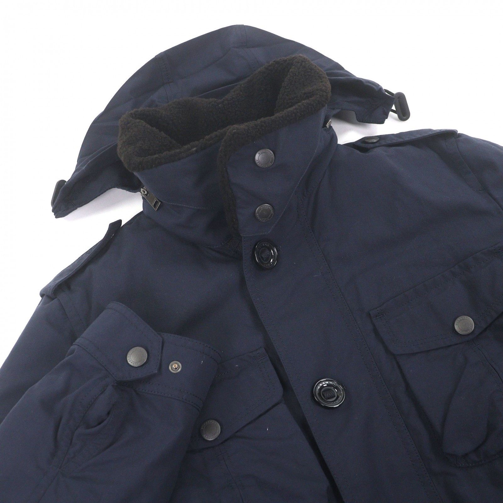 Burberry Burberry Burberry London Sheepskin Collar 3way Field Jacket Textile Outerwear DUTY FREE for USA Size ONE SIZE - 3 Thumbnail