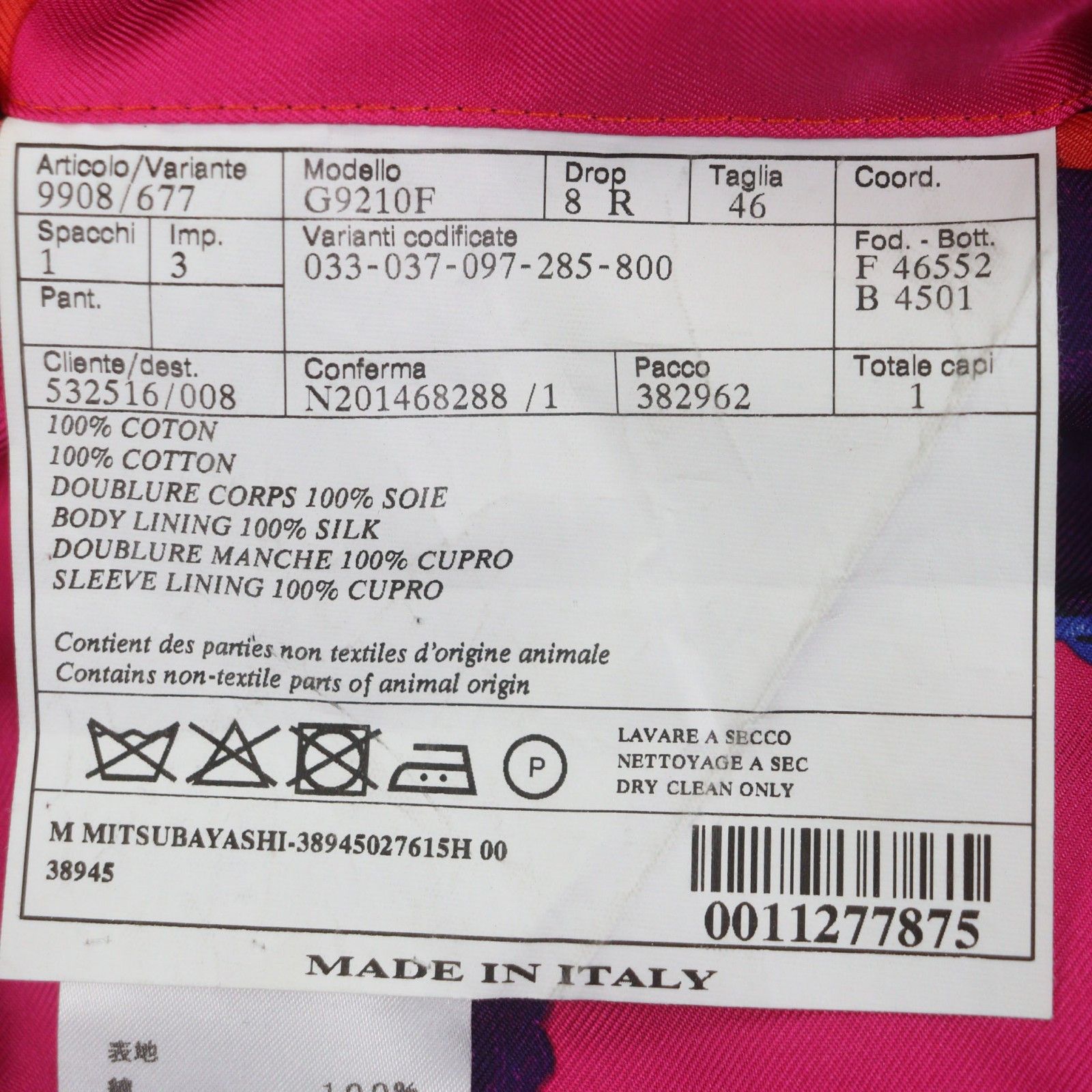 Hermes Hermes Hermes Cotton Jacket Textile Outerwear DUTY FREE for USA Size ONE SIZE - 7 Thumbnail