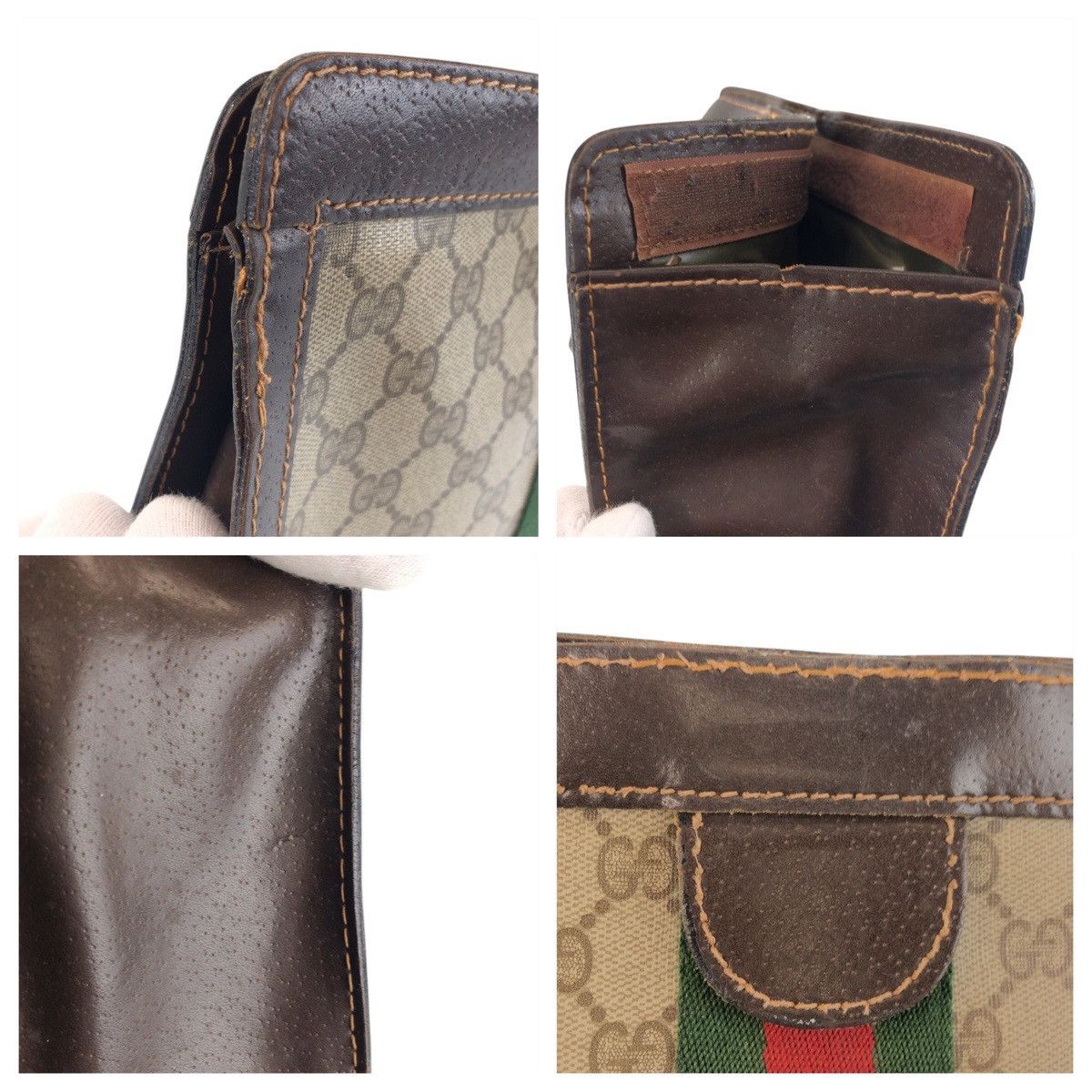 Gucci Gucci Gucci GG Supreme Canvas Clutch Bag Textile Clutch Bag DUTY FREE for USA Size ONE SIZE - 6 Thumbnail