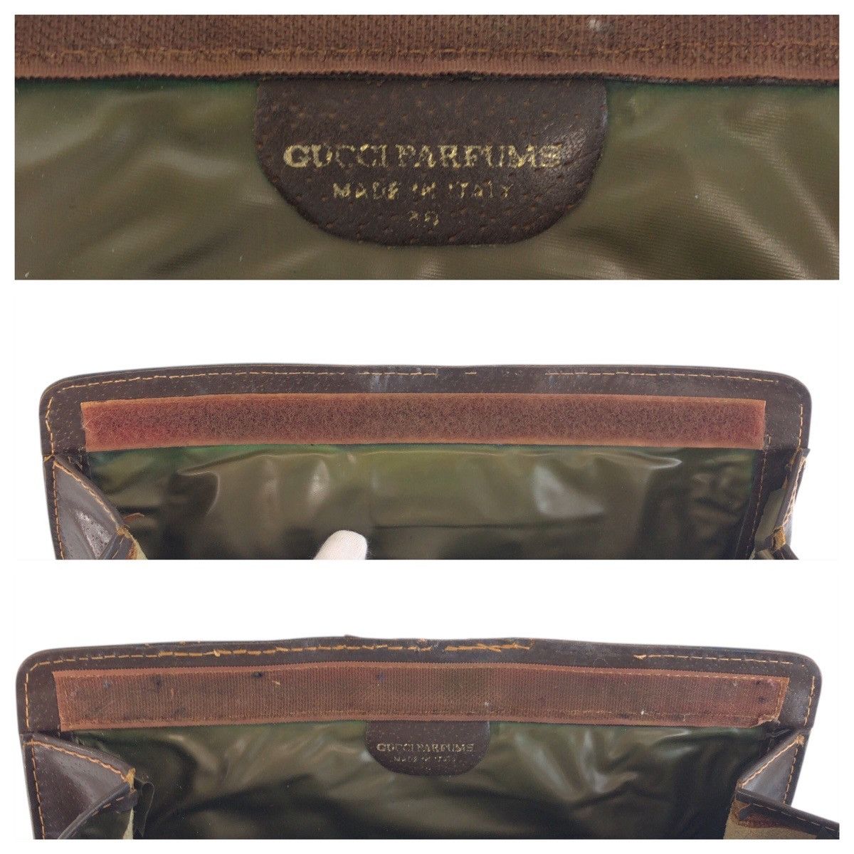 Gucci Gucci Gucci GG Supreme Canvas Clutch Bag Textile Clutch Bag DUTY FREE for USA Size ONE SIZE - 4 Thumbnail